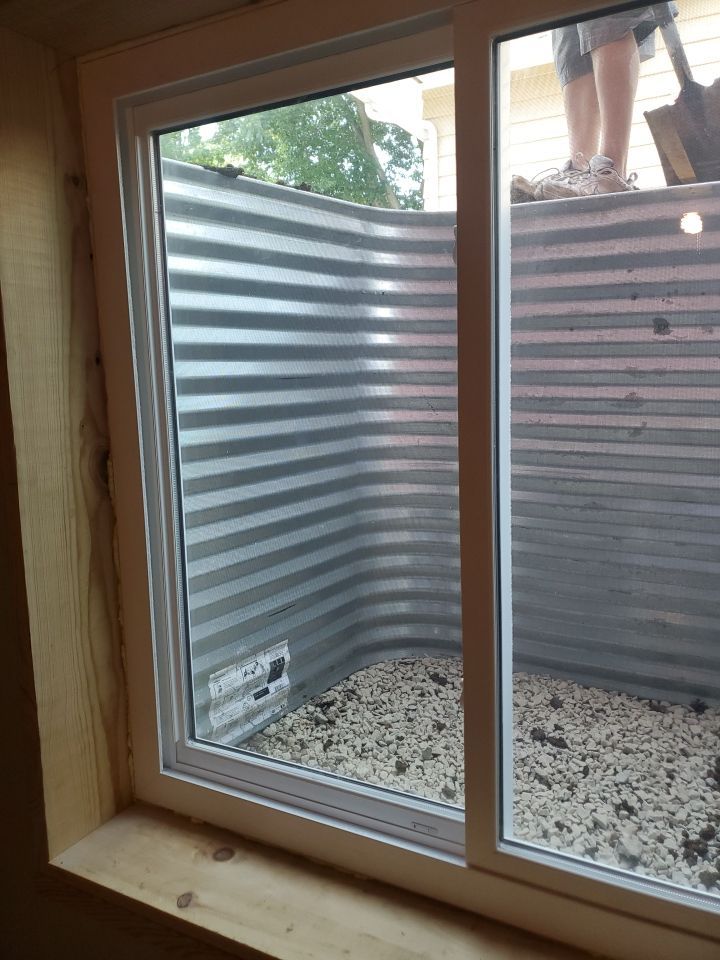 Egress Window using Provia Windows by Total Restoration Services