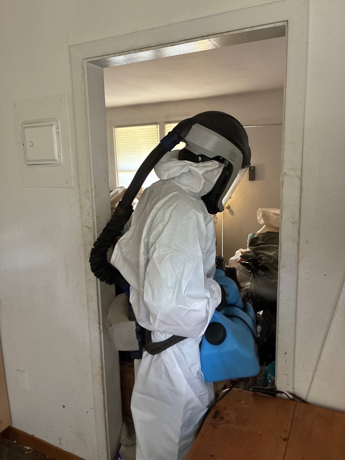 Project in Novato by 911 Hazmat Cleanup 