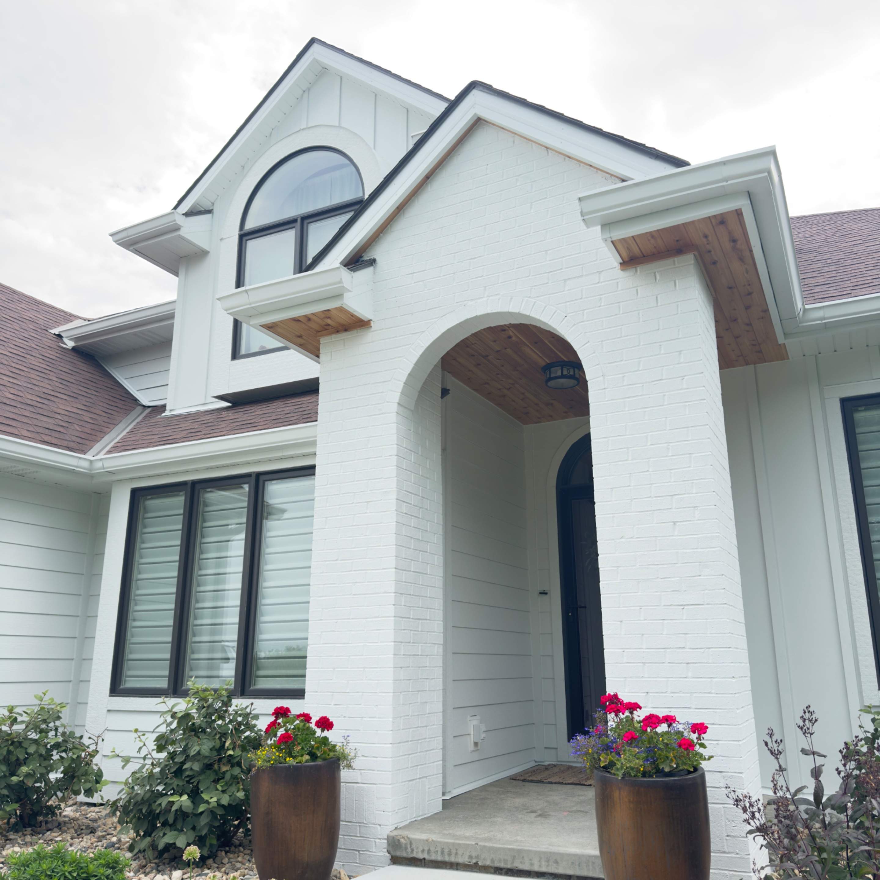 James Hardie Arctic White Siding Replacement in Gretna by Carps Complete Exteriors 