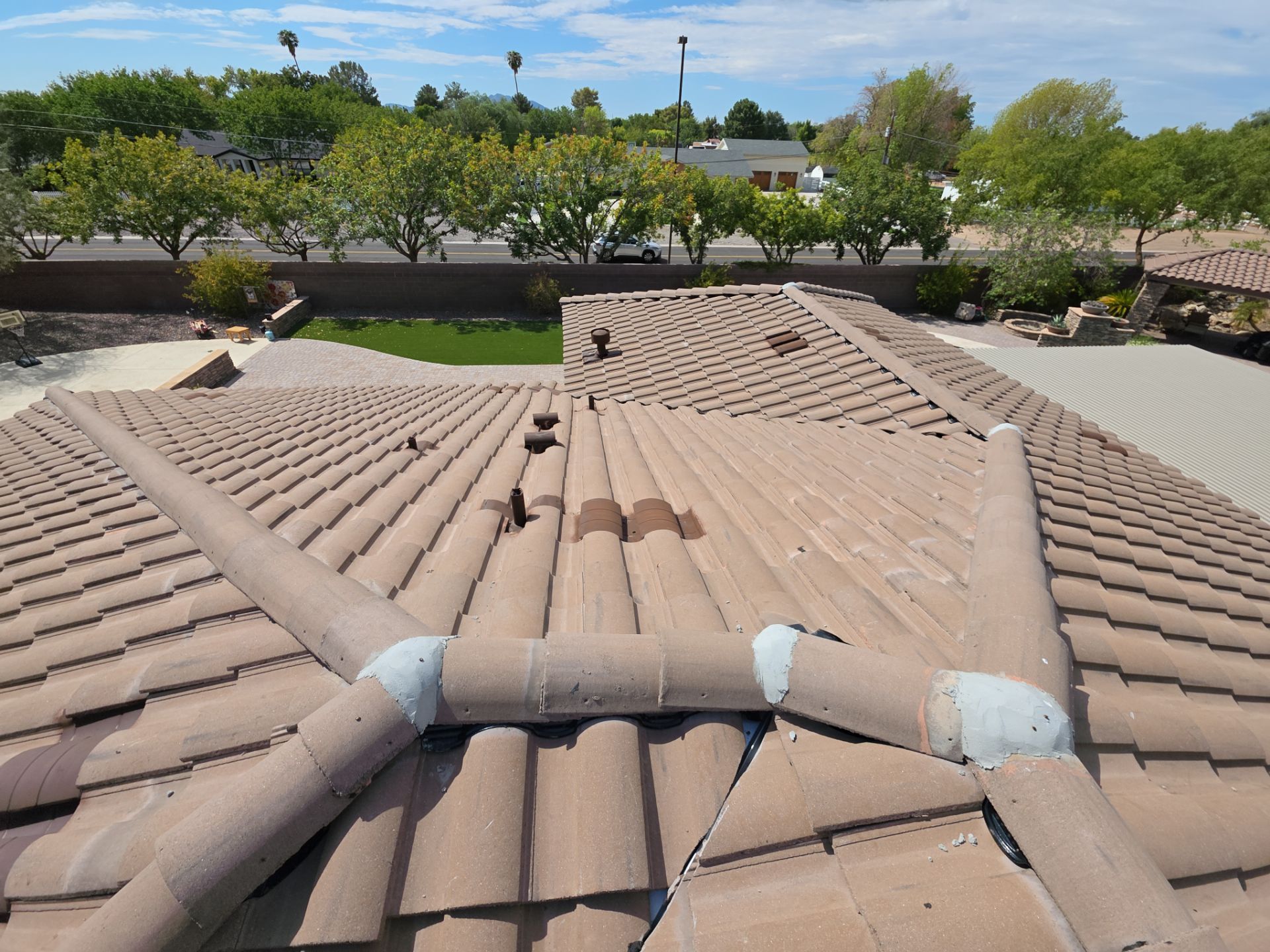 Recent Rain and Storm Damage in Gilbert by Weather-Tite Roofing