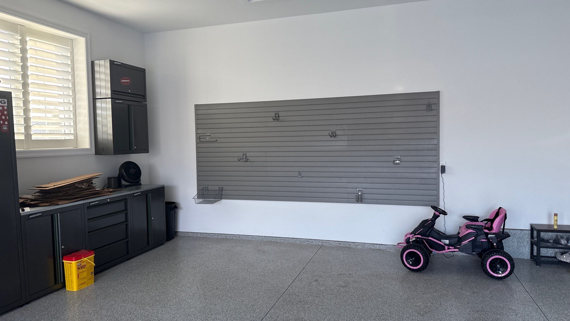 Ben Took It To The Next Level With a Golf Simulator by Banner Garage