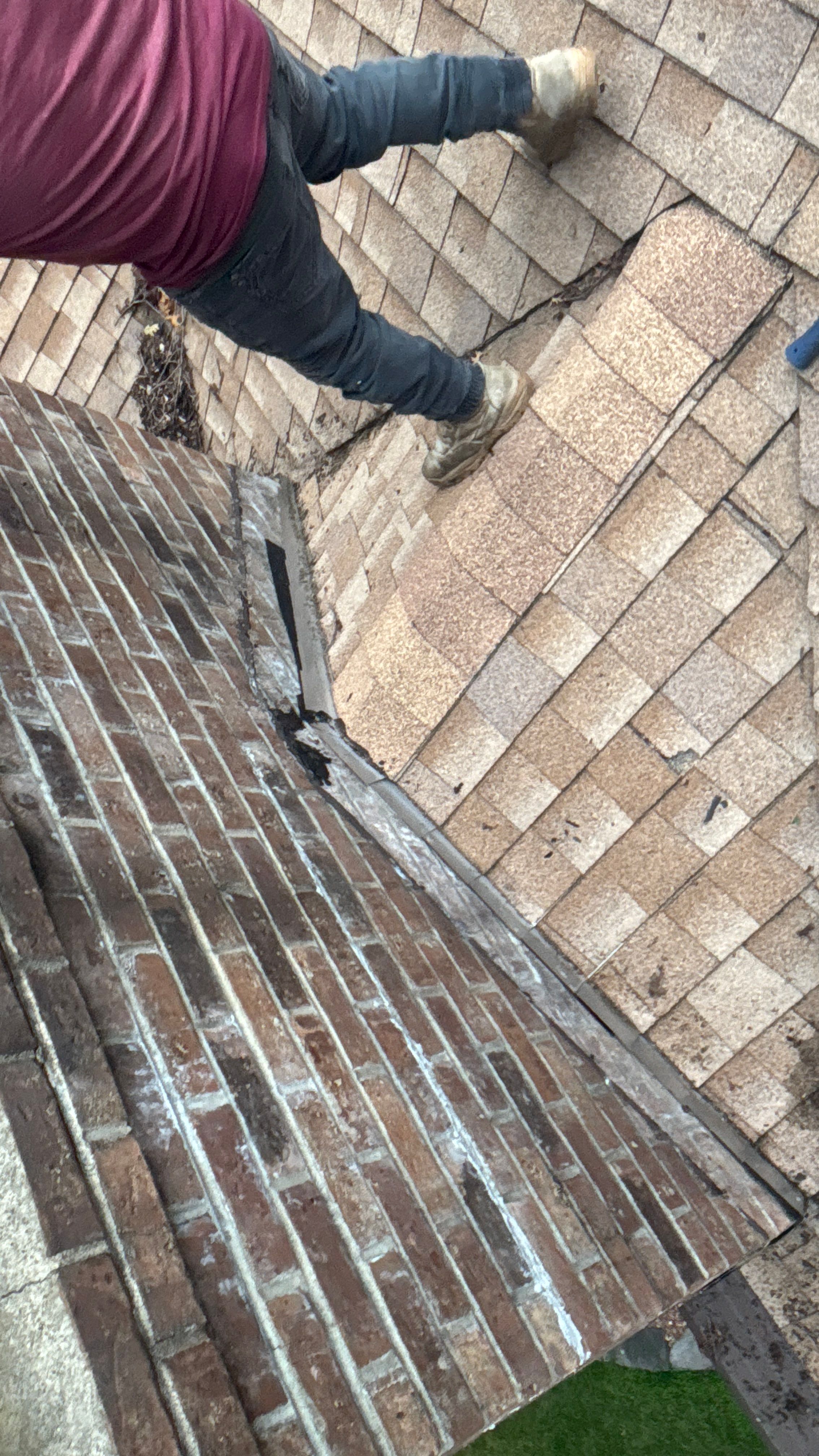 No Job is too small! Chimney Re-flashing. by Maven Roofing & Exteriors LLC