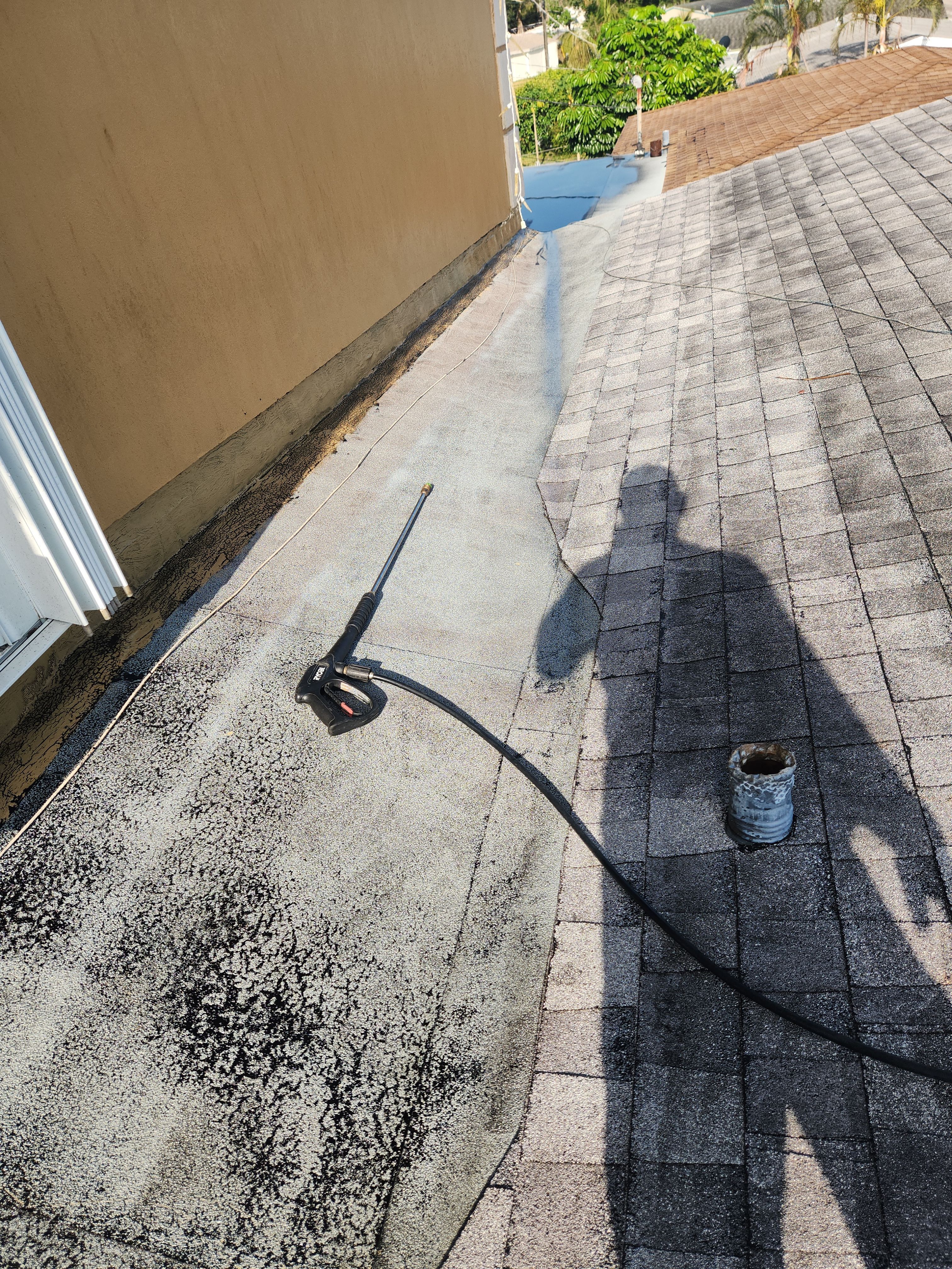 Shingle Roof Repair and Exterior Wall Maintenance in West Palm Beach by Aastro Roofing