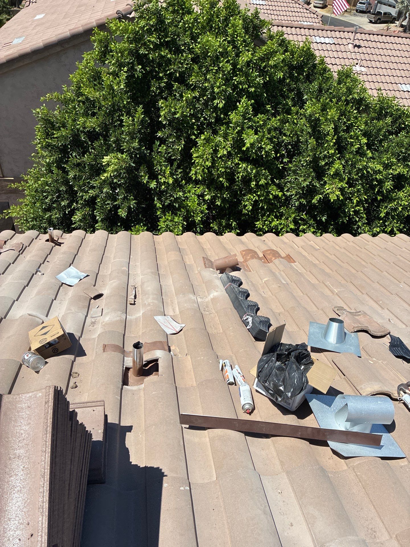 Tile Reset using Concrete Tiles in Mesa, Arizona by Weather-Tite Roofing