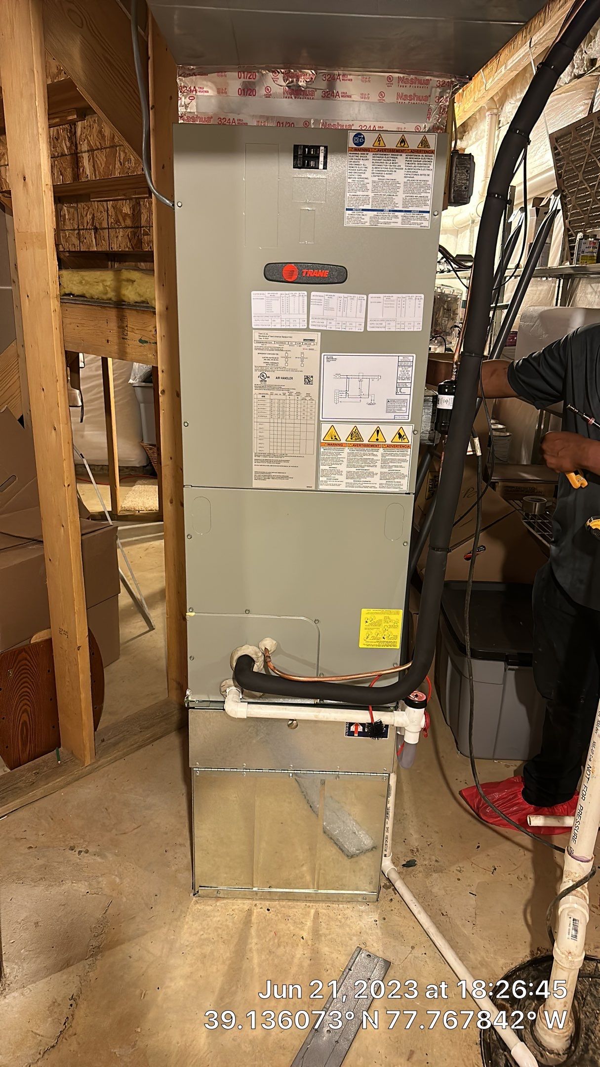 Heat Pump Replacement using Trane by Pro Sky Services