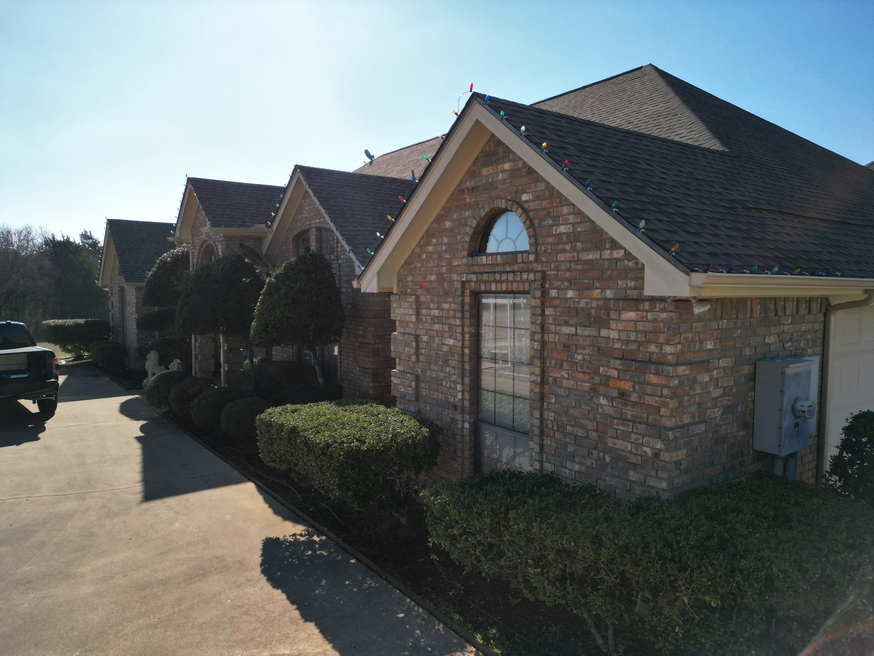 Rendon Forth Worth Texas Large Estate - Roofing Installation using GAF Timberline Armorsheild 2 Class 4 Impact Resistant Shingle System by First United Roofing & Construction