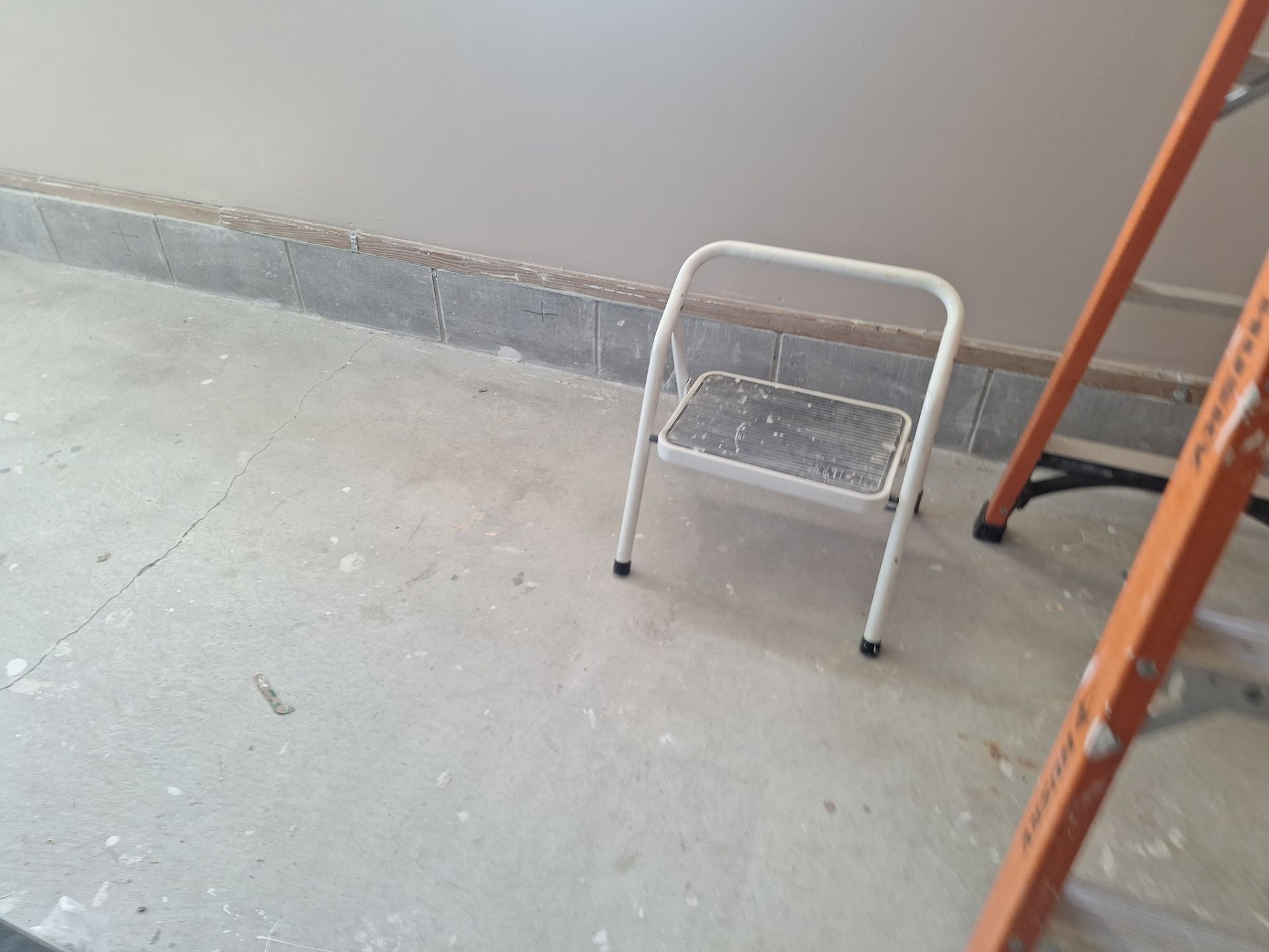 Epoxy Flake Garage Floor & Foundation Refresh – Seamless, Durable, and Clean Finish by Gordon Painting