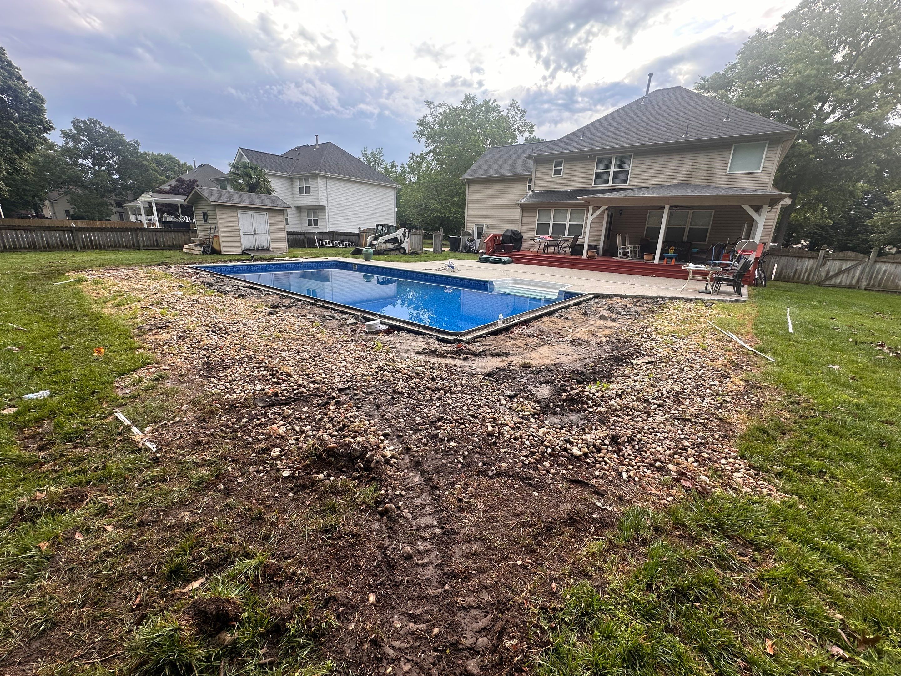 Project in Virginia Beach by Sam The Concrete Man Virginia Beach