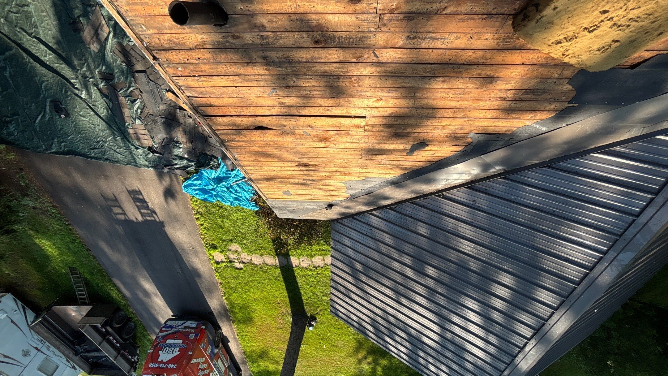Roof Replacement using Owens Corning Peppercorn by 180 Contractors