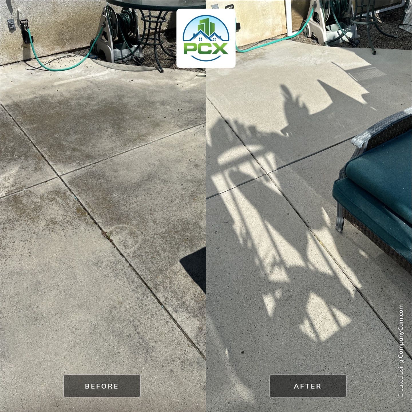 This home was COVERED in growth by Property Cleaning Experts, LLC