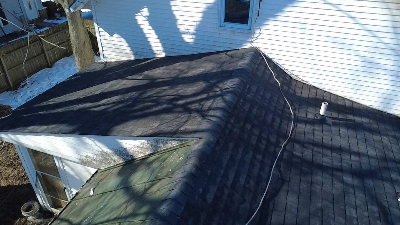 Entryway Roof Restoration & Shingle Upgrade by Level Up Roofing and Restoration Services LLC