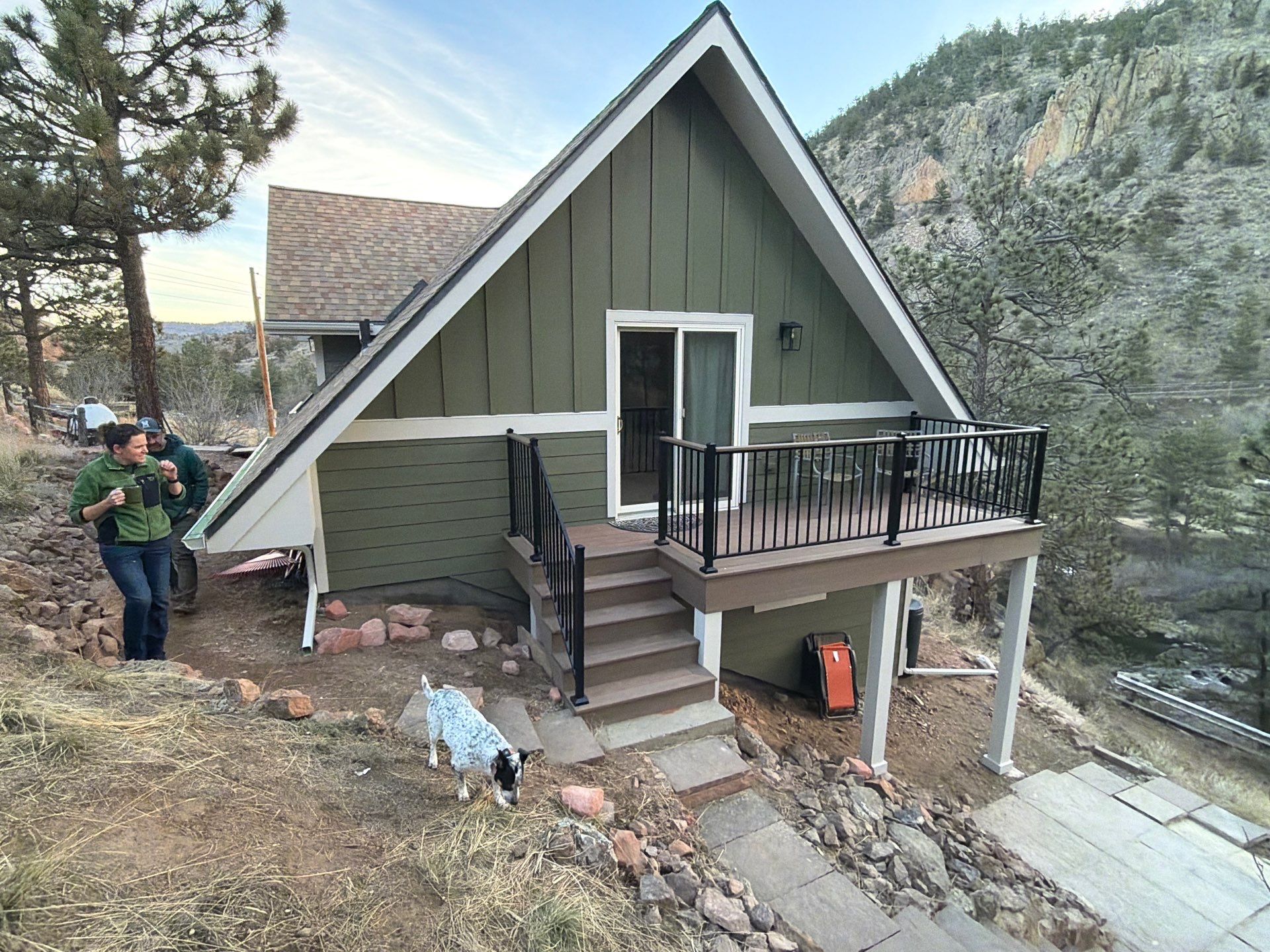 Project in Lyons by Ideal Siding Boulder