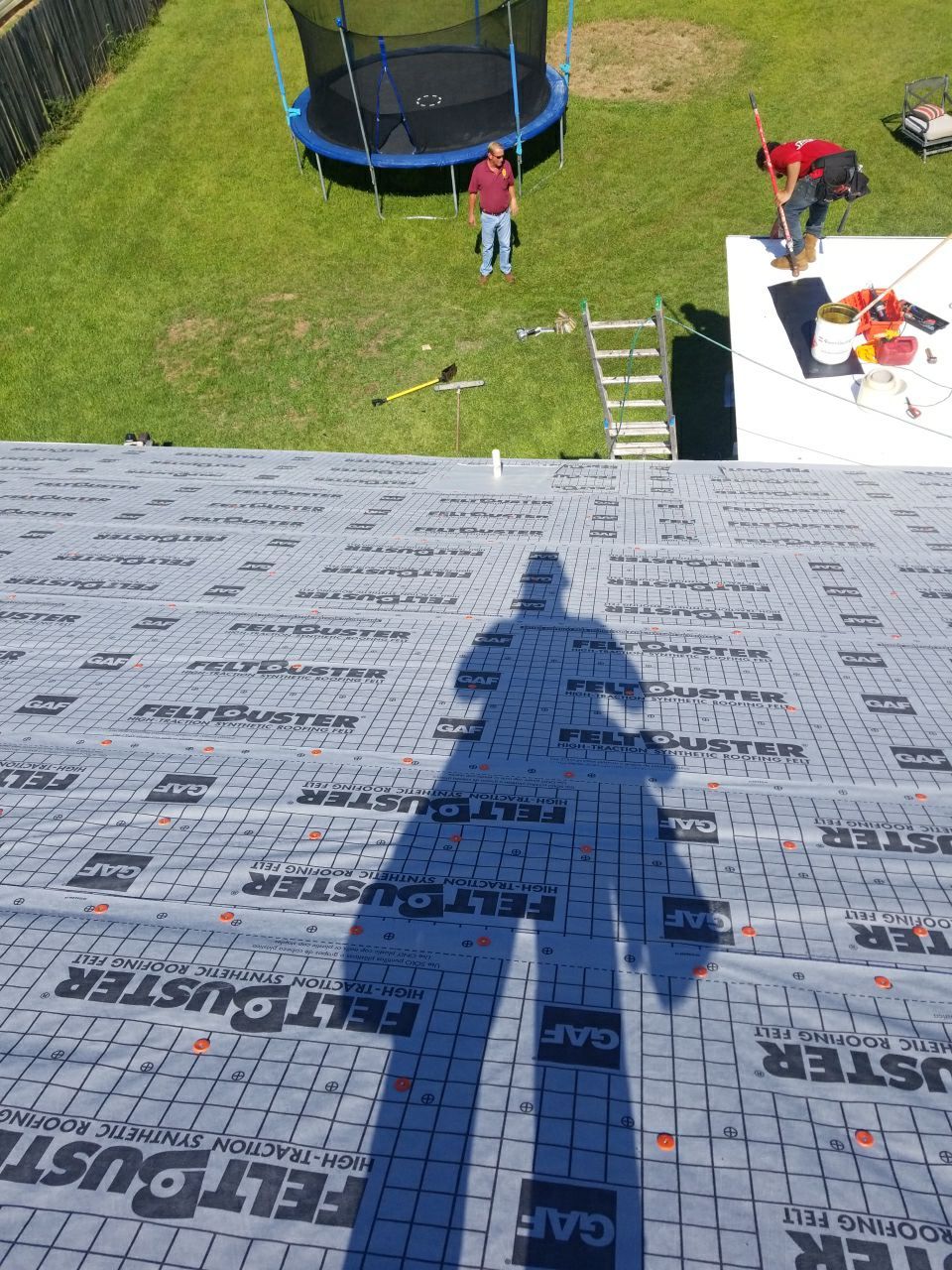 Residential Roofing Installation using Roof Replacement by American Roofing & Construction LLC