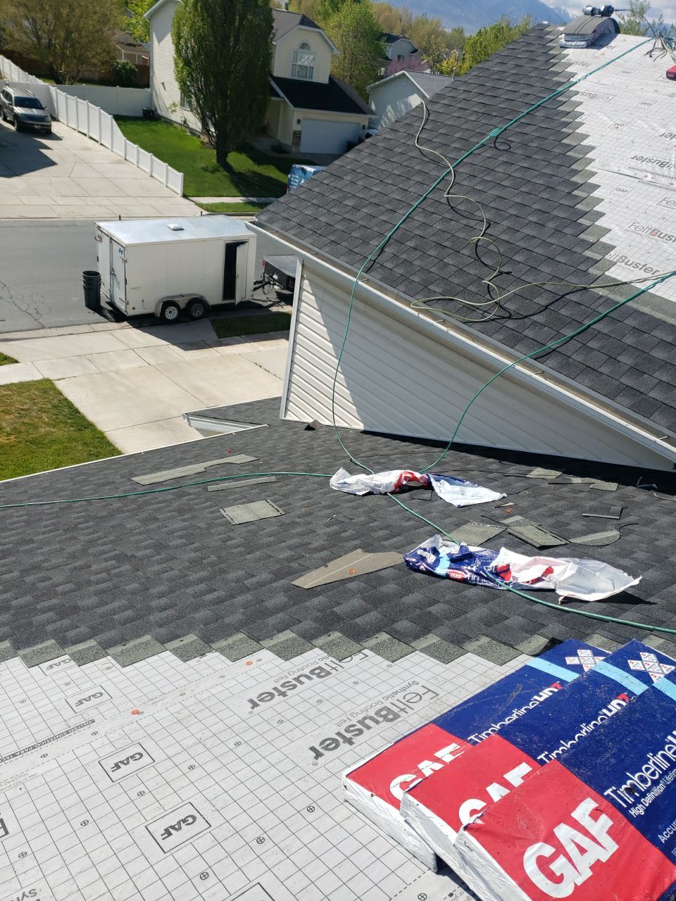 Residential Roofing Installation using GAF Timberline HDZ - Lifetime Shingle by The Roof Doctor