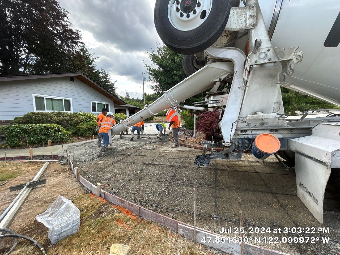 Rodd | Concrete Driveway Extentension by Jireh Asphalt & Concrete Inc 