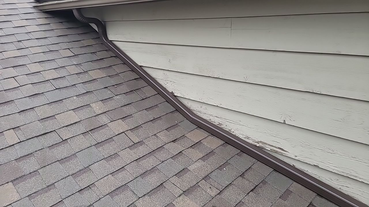 ATLAS PINNACLE HP COLOR: SCOTCHGARD HEATHERBLEND DRIP EDGE: MUSKET BROWN by Eagle Eye Roofing