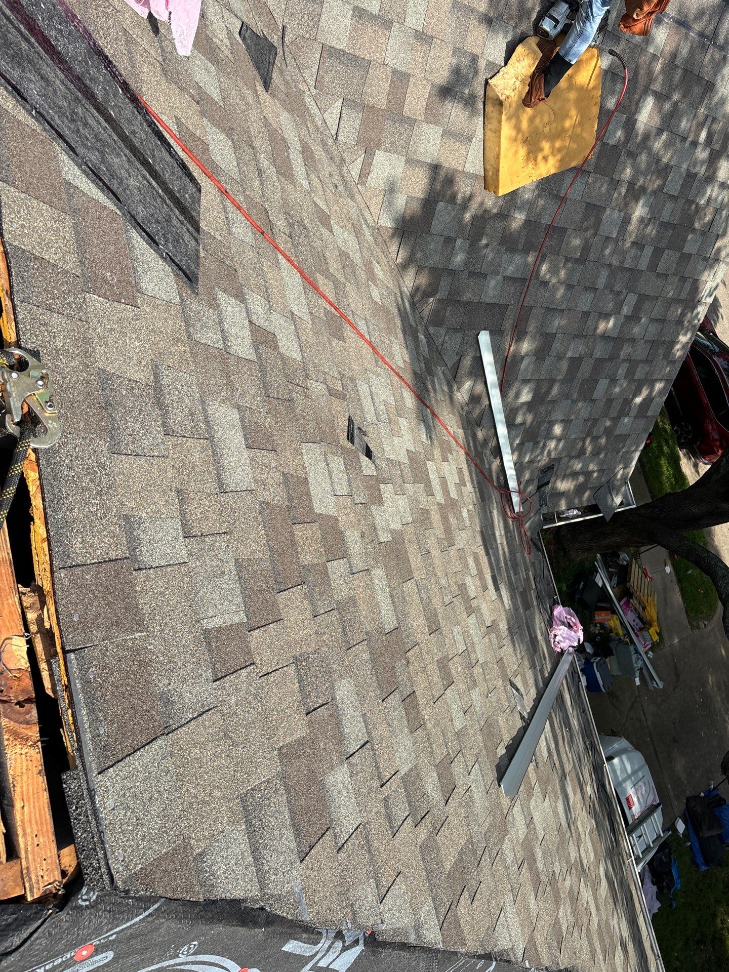 Residential Roofing Installation using Owen's Corning Duration (Lifetime) Shingles by Roof Repair Company