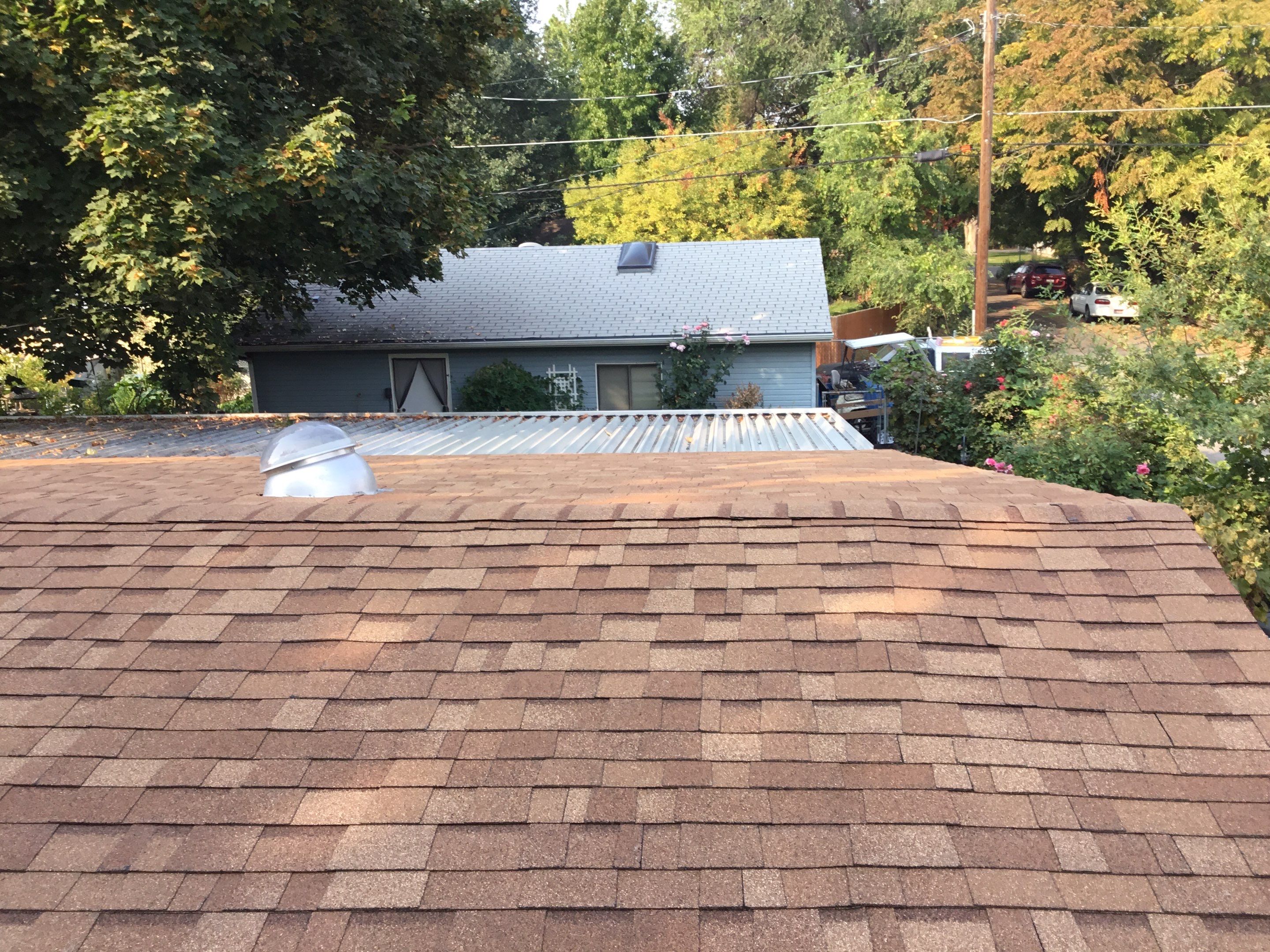 Boise Idaho Low Pitched Residential Roofing Installation using Owens Corning by ID Roofing LLC