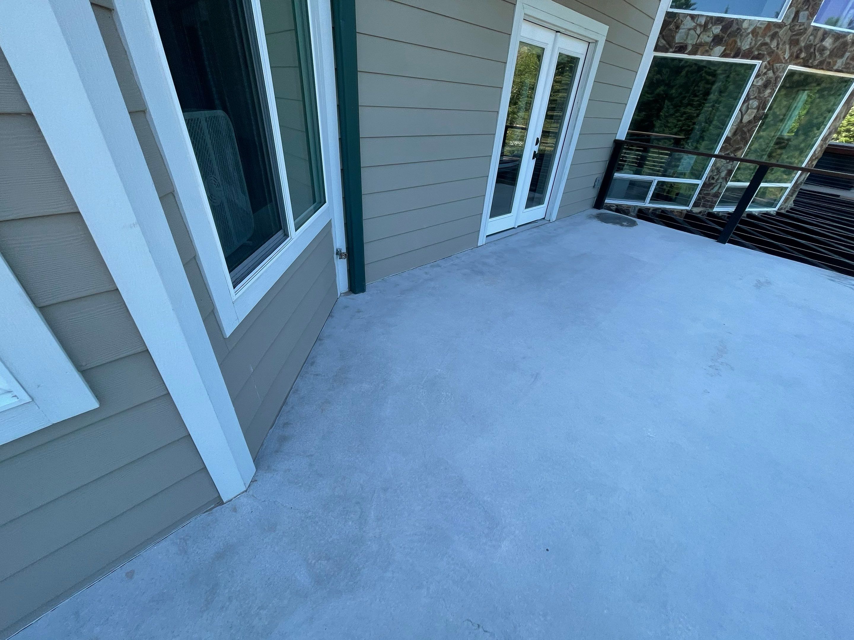 Patio Transformation using Greystone 1/8" by Croc Coatings, LLC