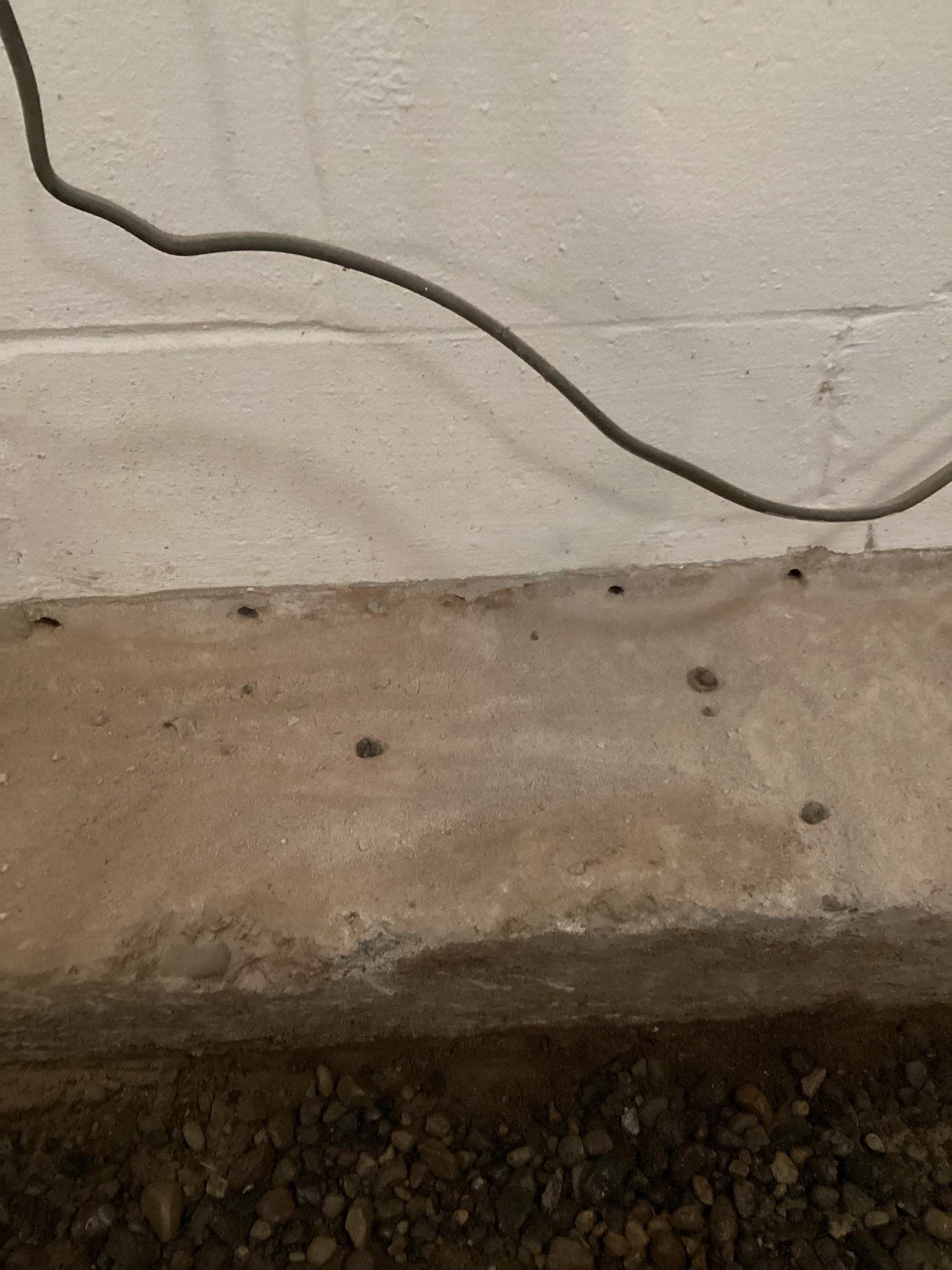 Drain tile in Woodbury by Waterproofing Northeast