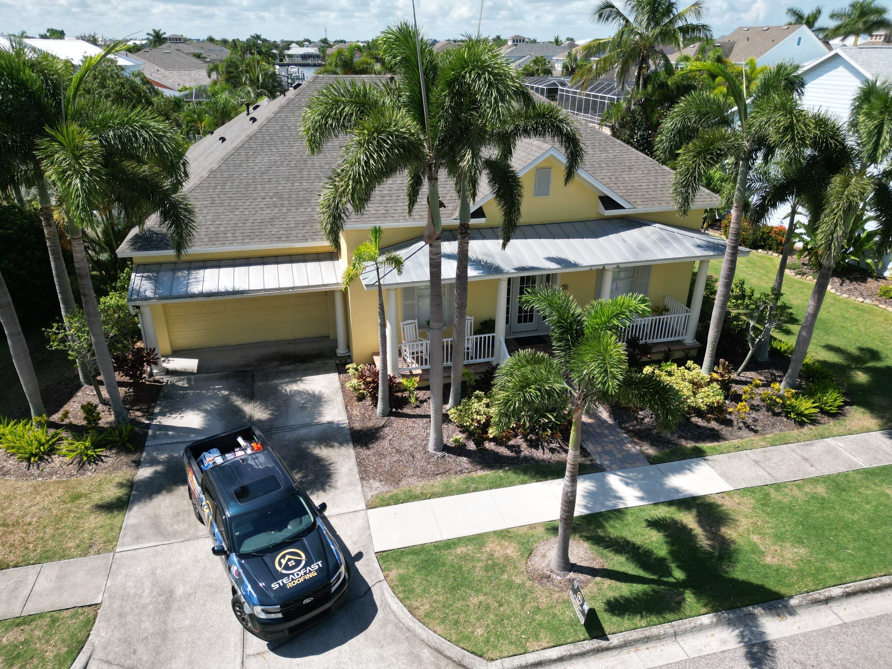 Roof Replacement in Apollo Beach, FL. by Steadfast Roofing 