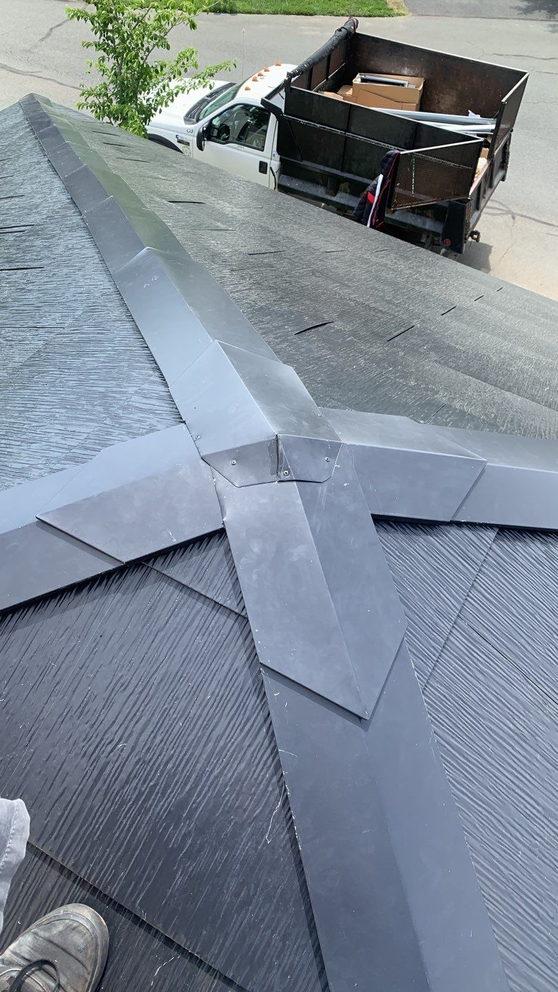 Tesla Solar Roof using Tesla Solar Roof V3 tiles by American Home Contractors
