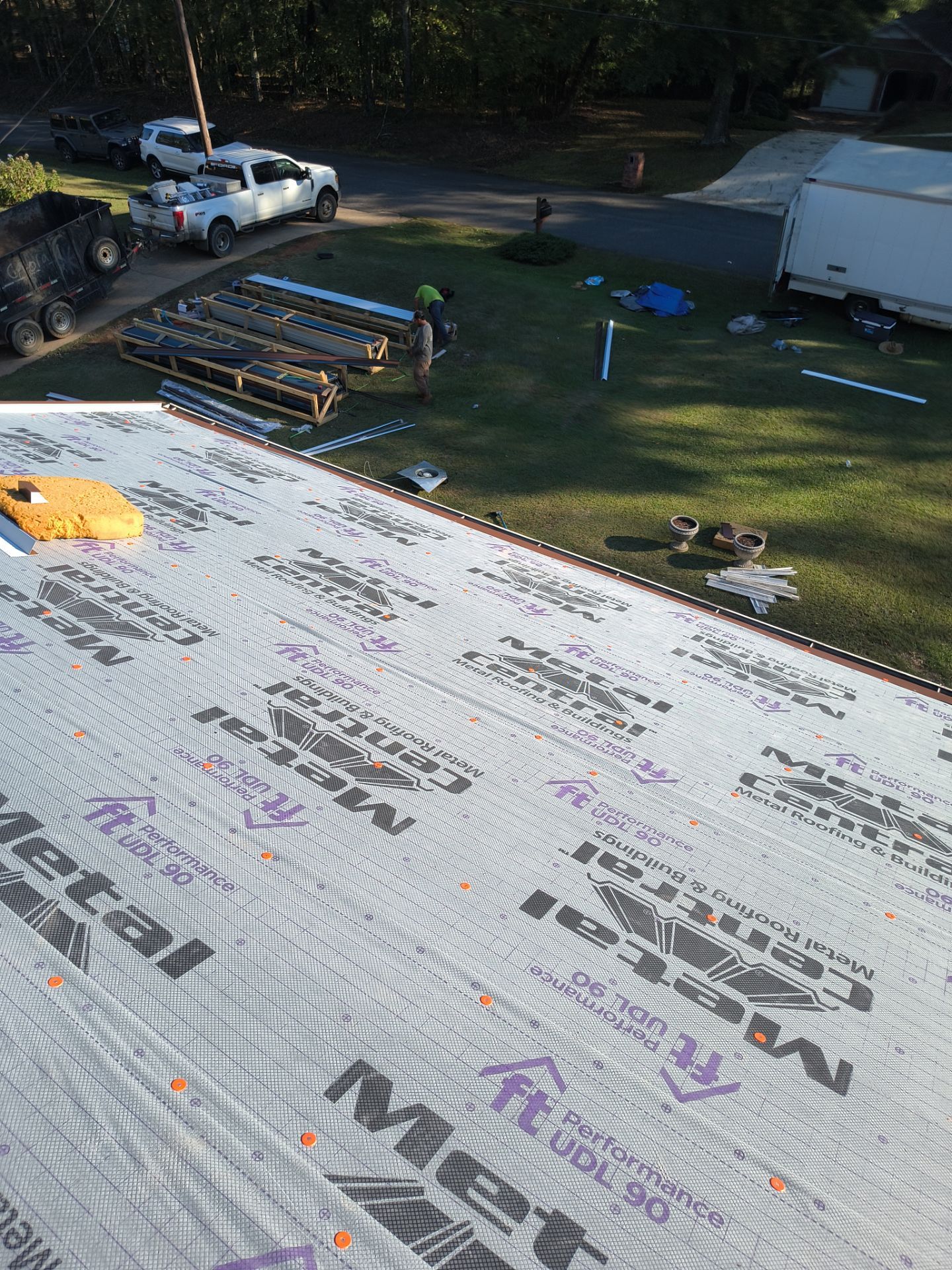 Standing Seam Metal Roof Installation in Trussville by NANOROOF Alabama