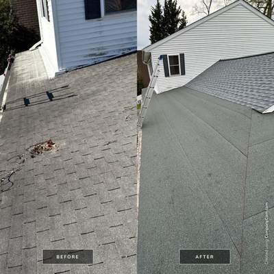 Roof Installation using GAF Timberline HDZ
