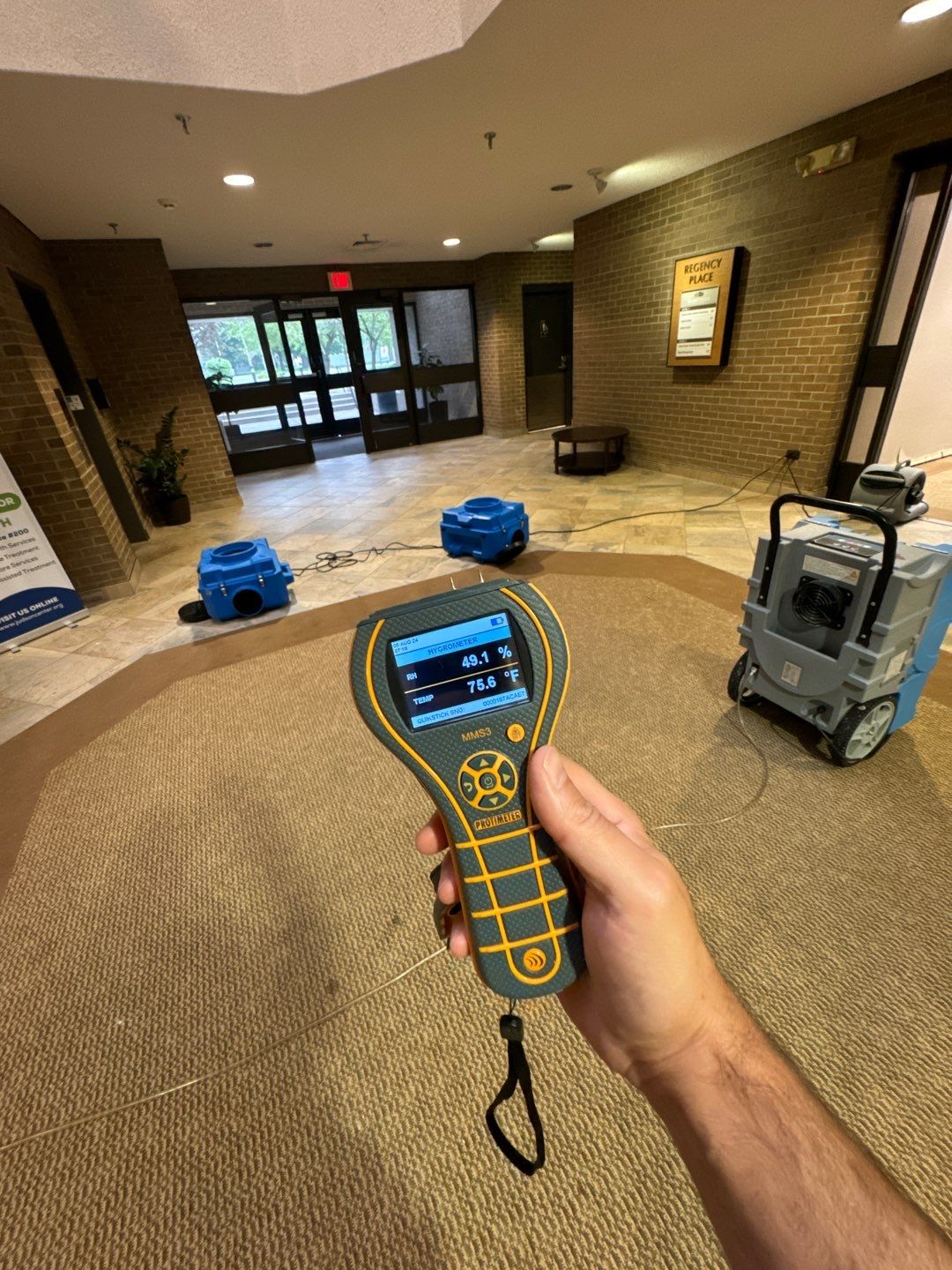 Project in Warren by EzDry Water Mitigation & Property Restoration