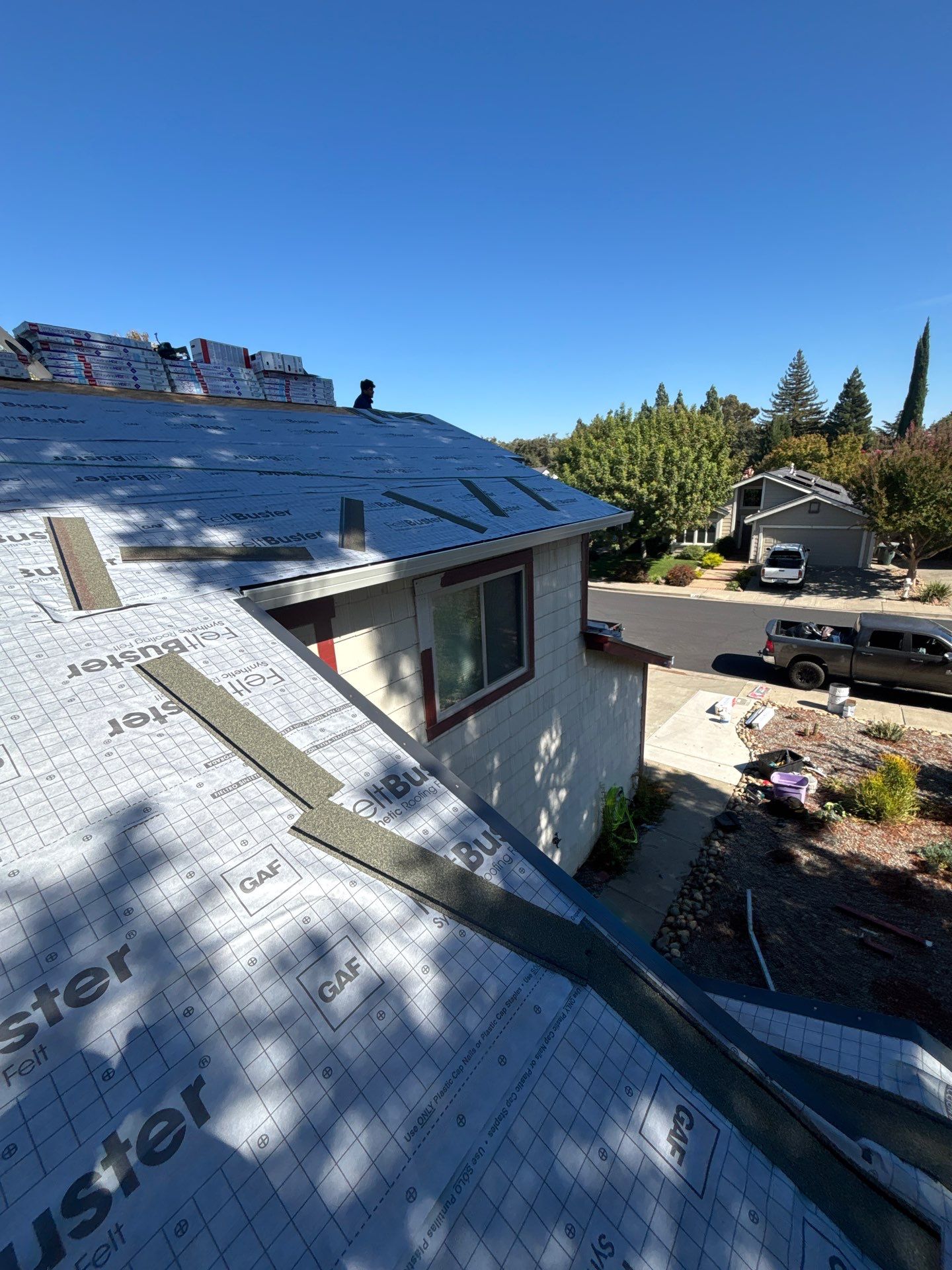 Residential Reroof using GAF by Nextop Roofing