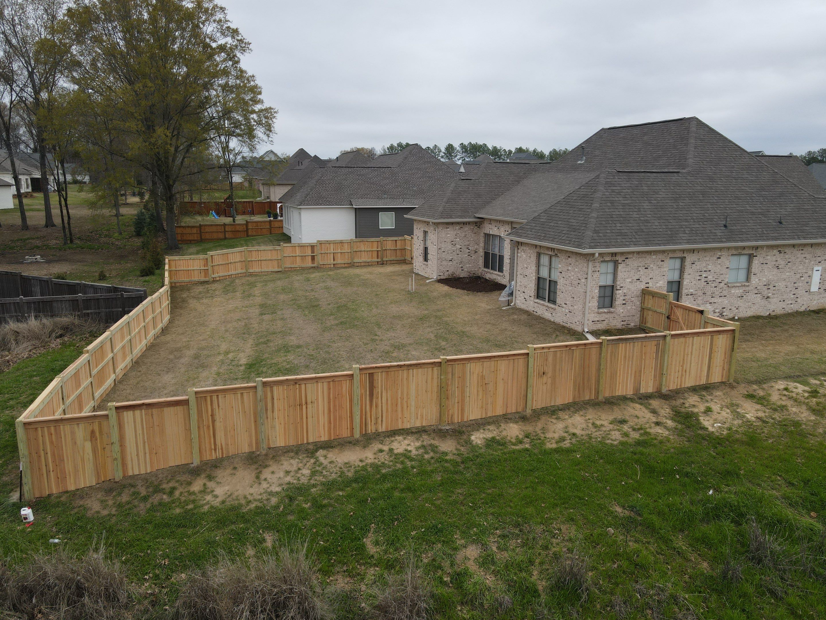 6' Cedar Good Neighbor 6x6 by Roberson Construction LLC