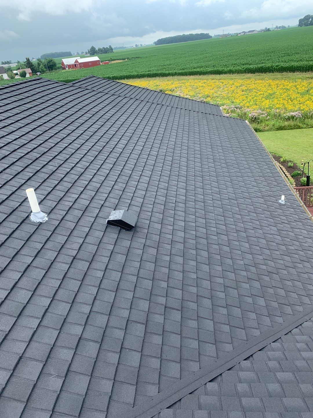 Residential Roofing Installation using Tilcor CF Shingle by 4Ever Metal Roofing