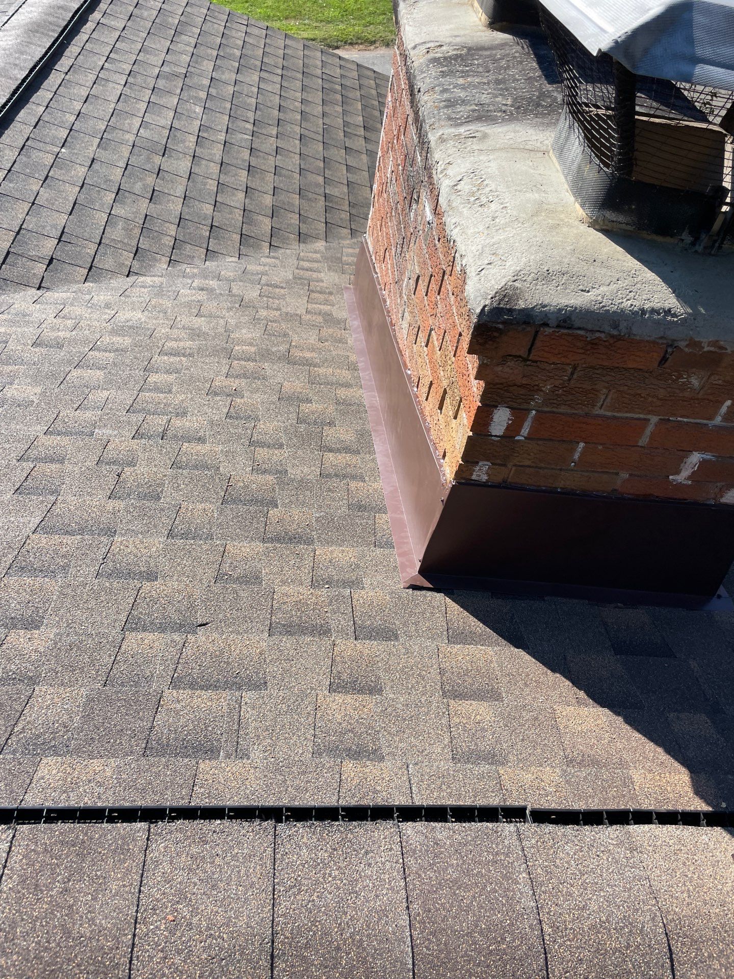 Residential Roofing Installation using GAF TImberline HDZ Hickory by Rainstoppers Roofing