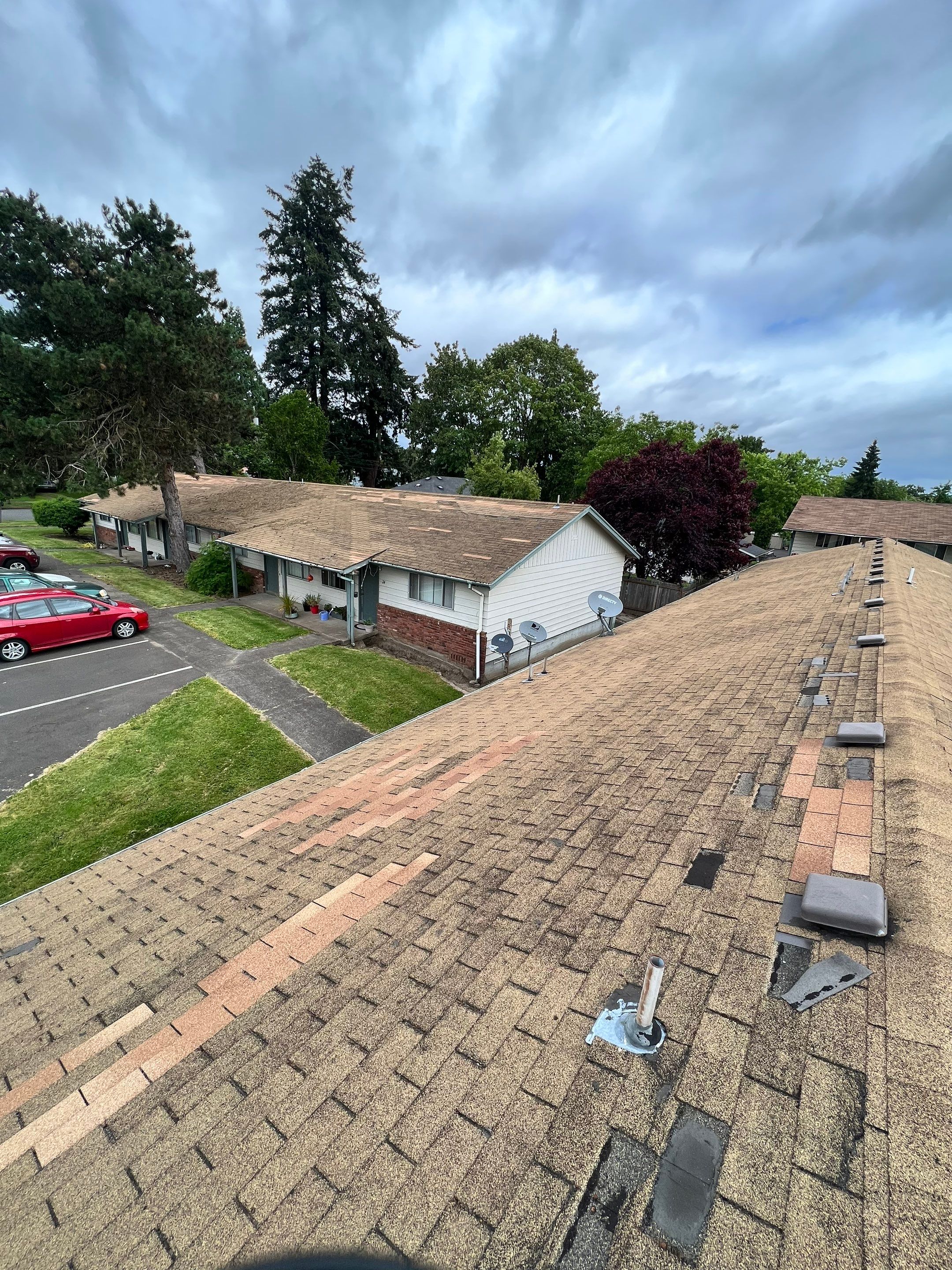 Residential Roofing Installation using IKO Dynasty (Color: Brownstone) by Orezona Building & Roofing Company, Inc.