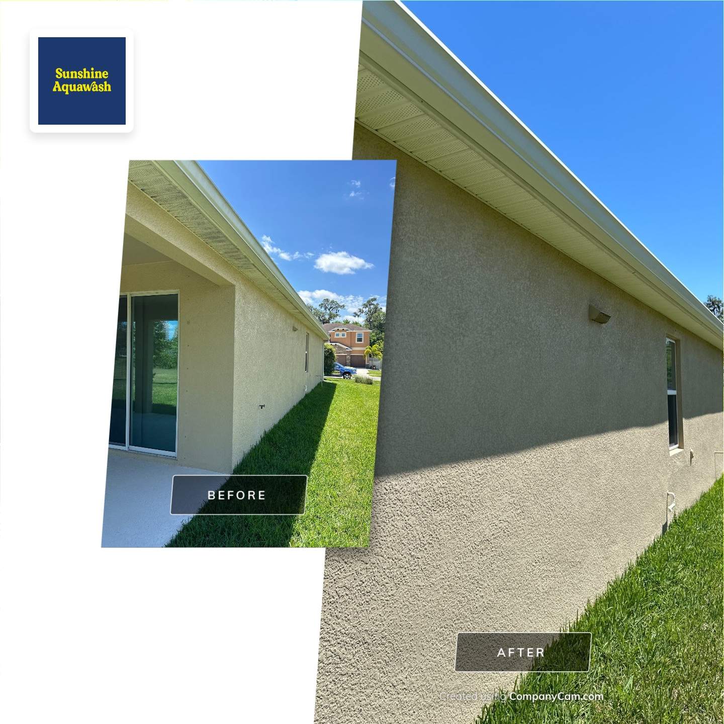 🏡 Full Exterior Cleaning – Old Mill Preserve, Palmetto, FL by Sunshine AquaWash