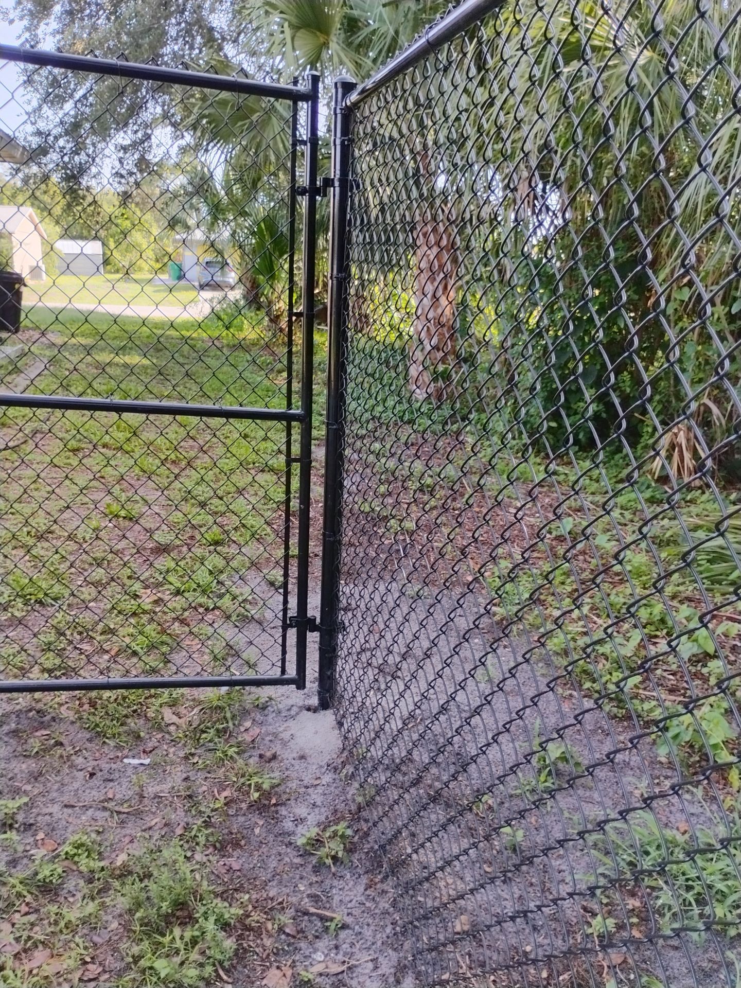 Black Chain Link in Port Charlotte by True Fence LLC