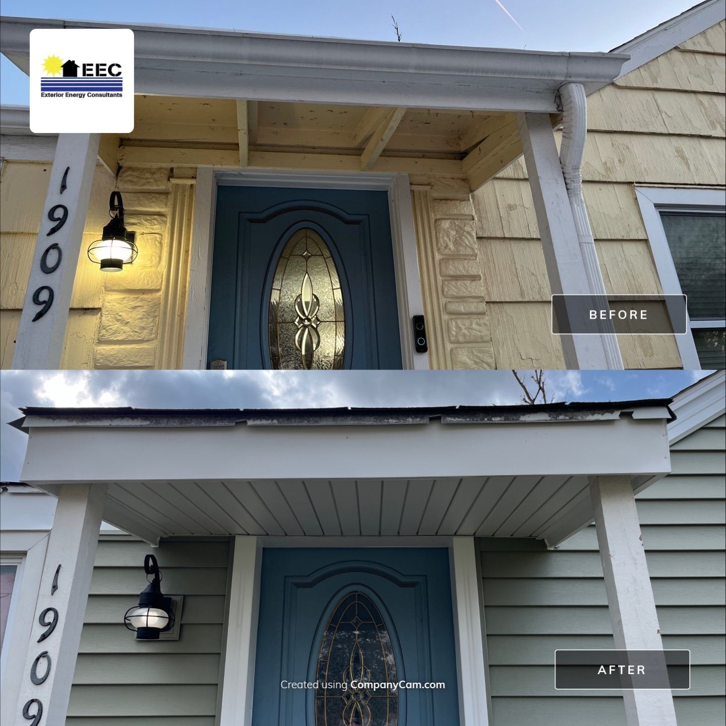 Out with old in with the new! by EEC  Windows, Siding & Roofing 