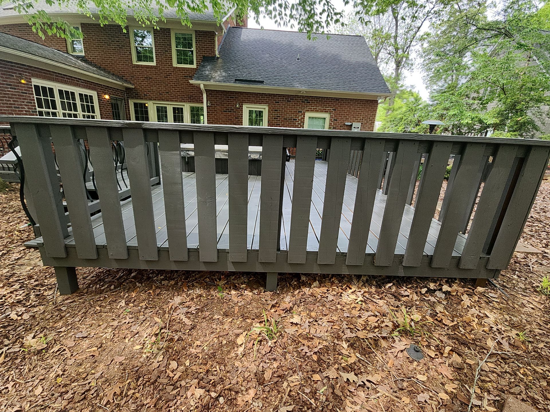 Weathered Deck using AcryFin by DuraSeal