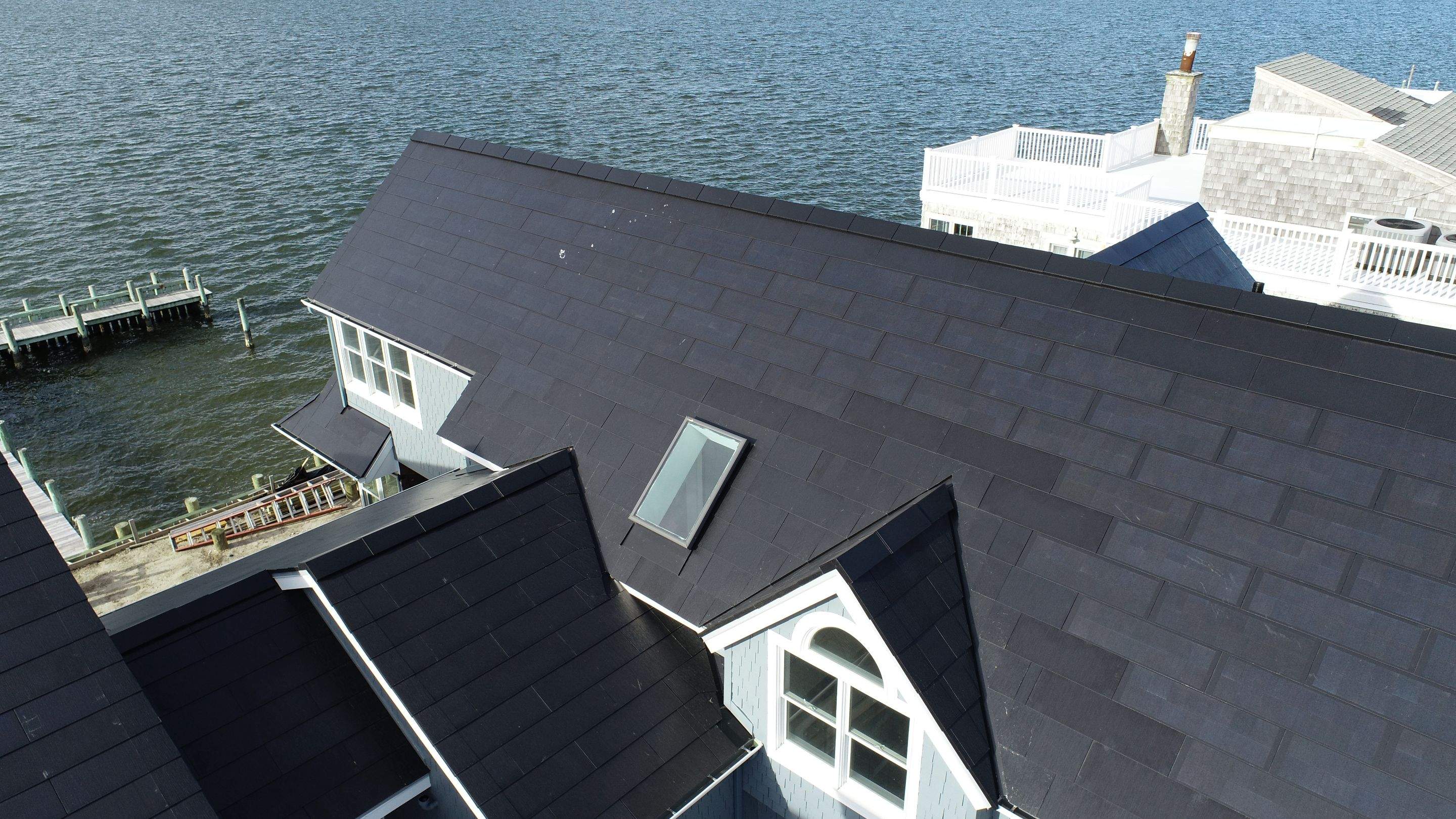 Tesla Solar Roof Long Beach Island New Jersey by American Home Contractors