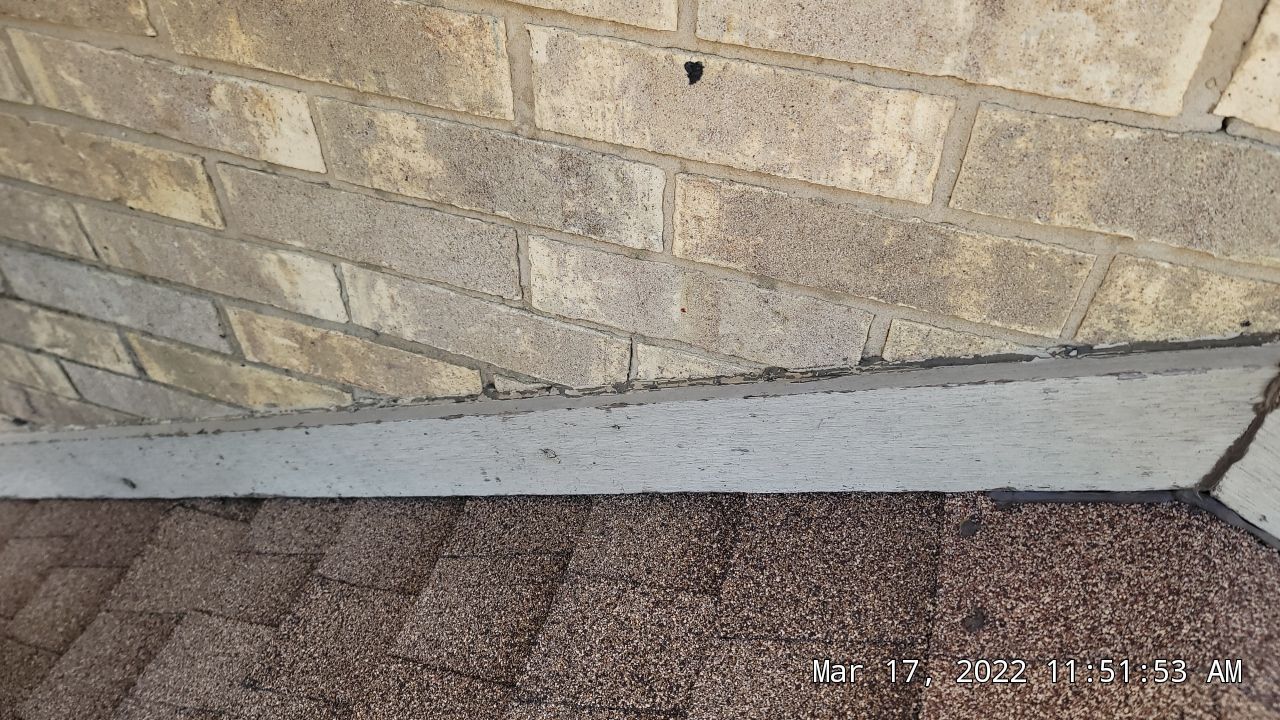 Leak Repair over Master Bedroom and Bathroom by Tex-Line Roofing