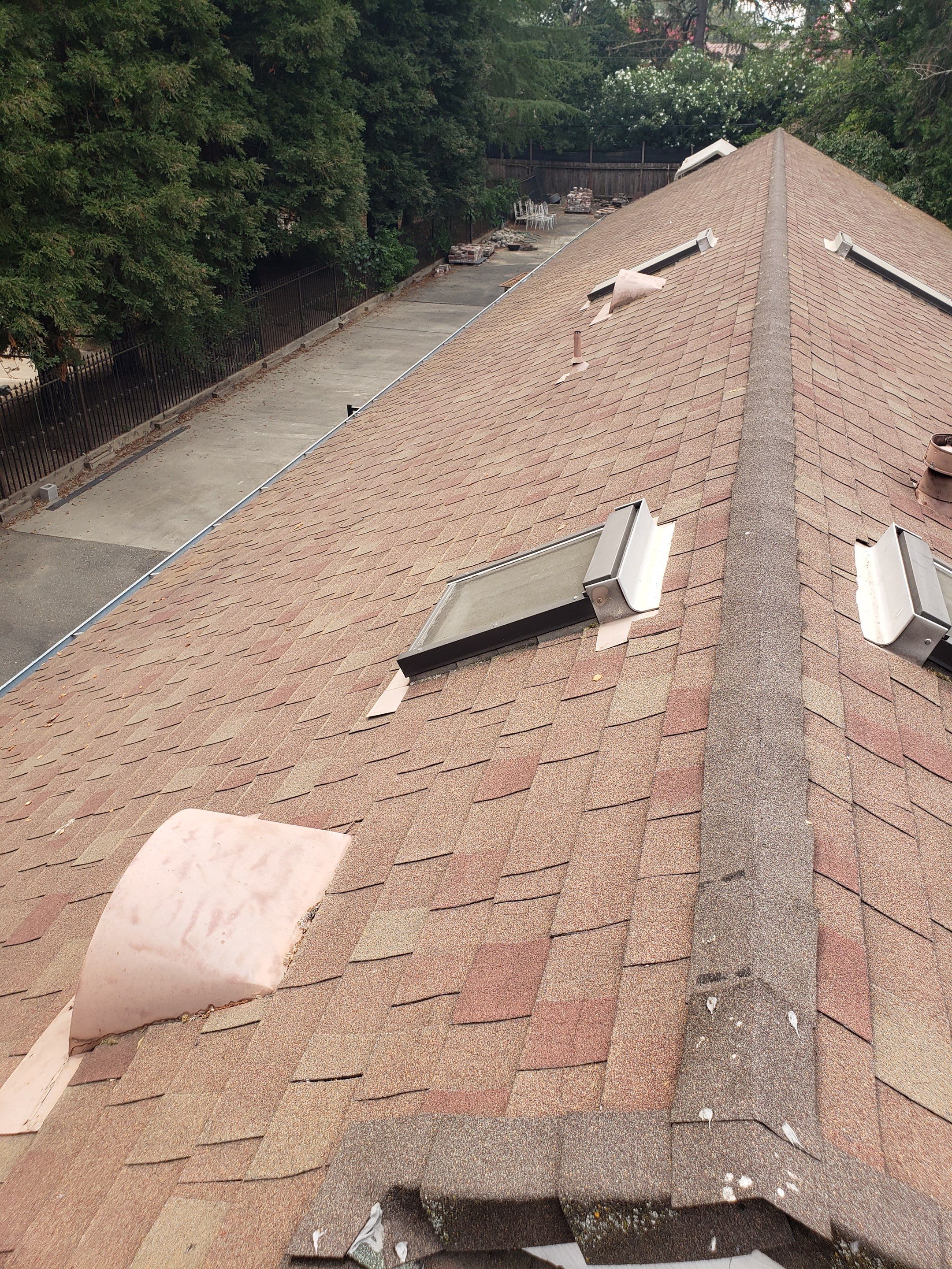 Residential Roofing Installation using Owens Corning Roofing Shingles by Byers Enterprises 