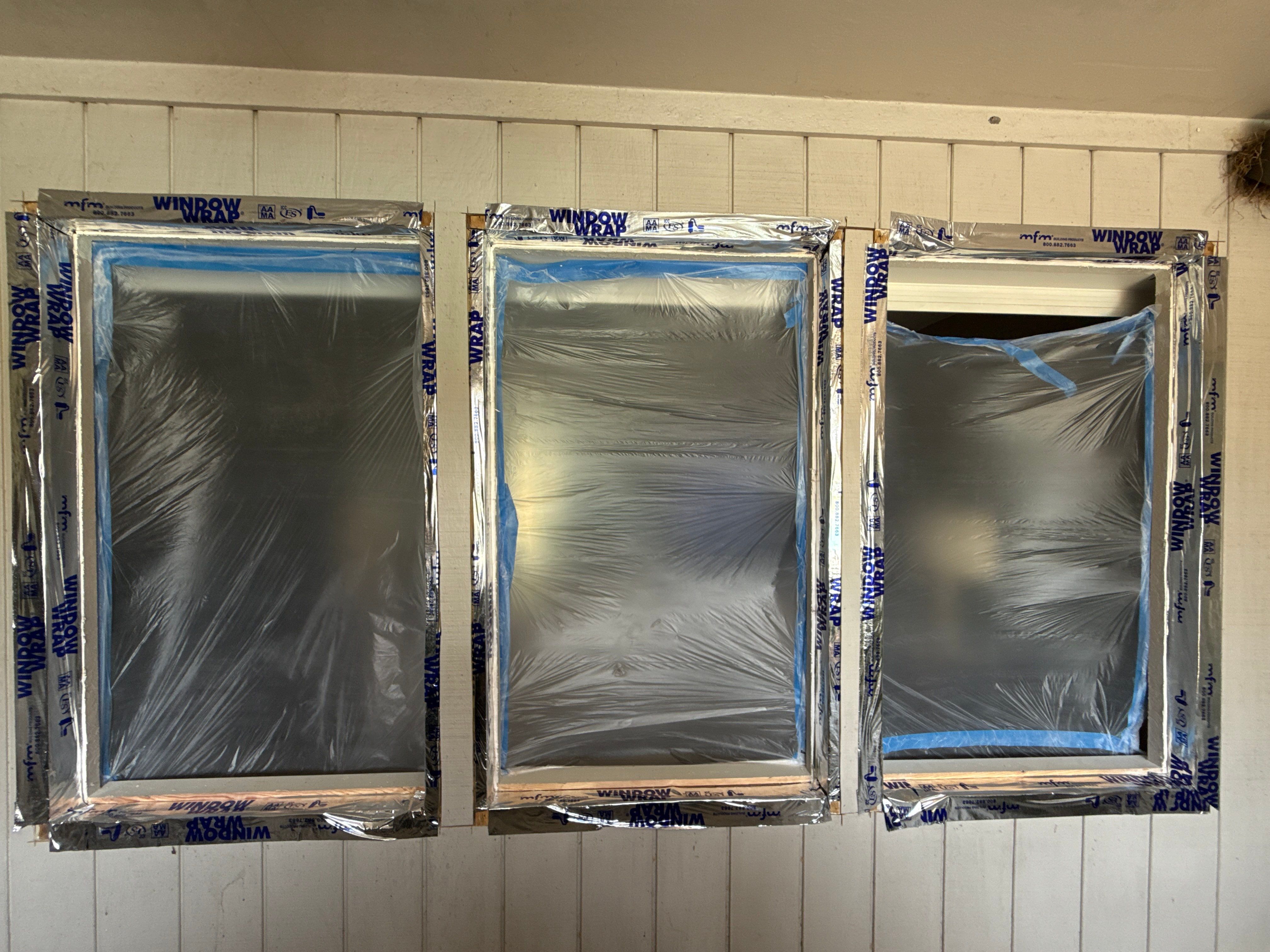 Impact windows brick install by Bayfront Roofing and Construction