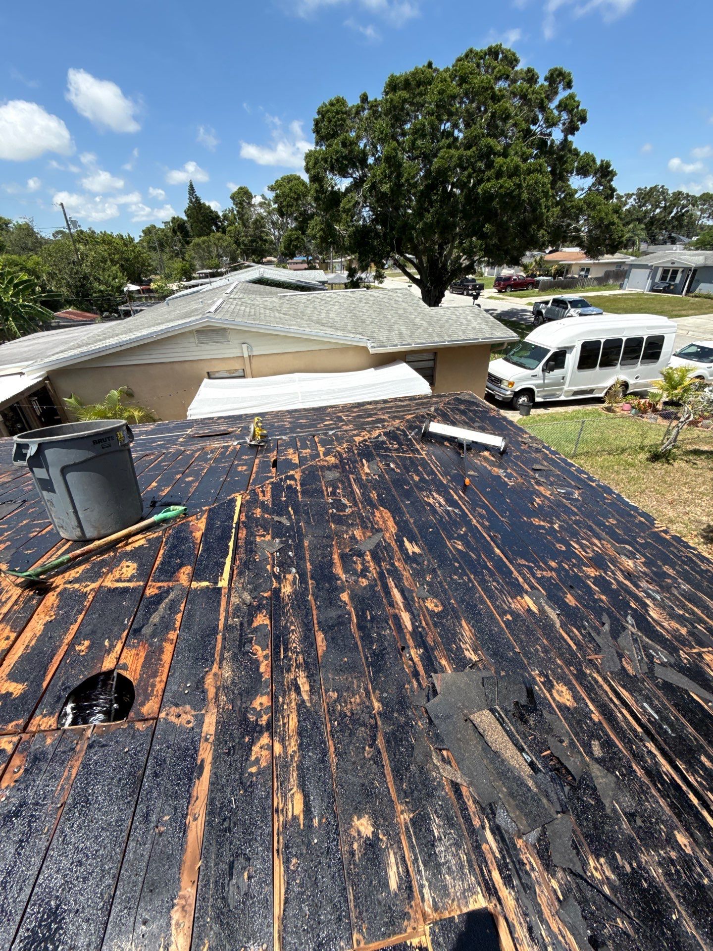 Project in Pinellas Park 33781 by Mitchell Roofing Company LLC 