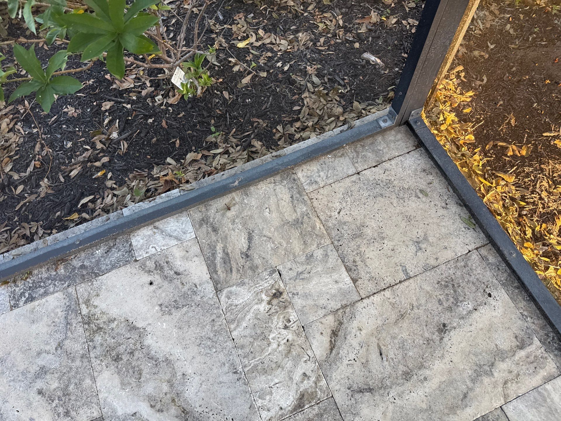 Travertine Pool Deck and Screen Enclosure Cleaning in Ellenton, FL | Oakleaf Hammock Community by Sunshine AquaWash