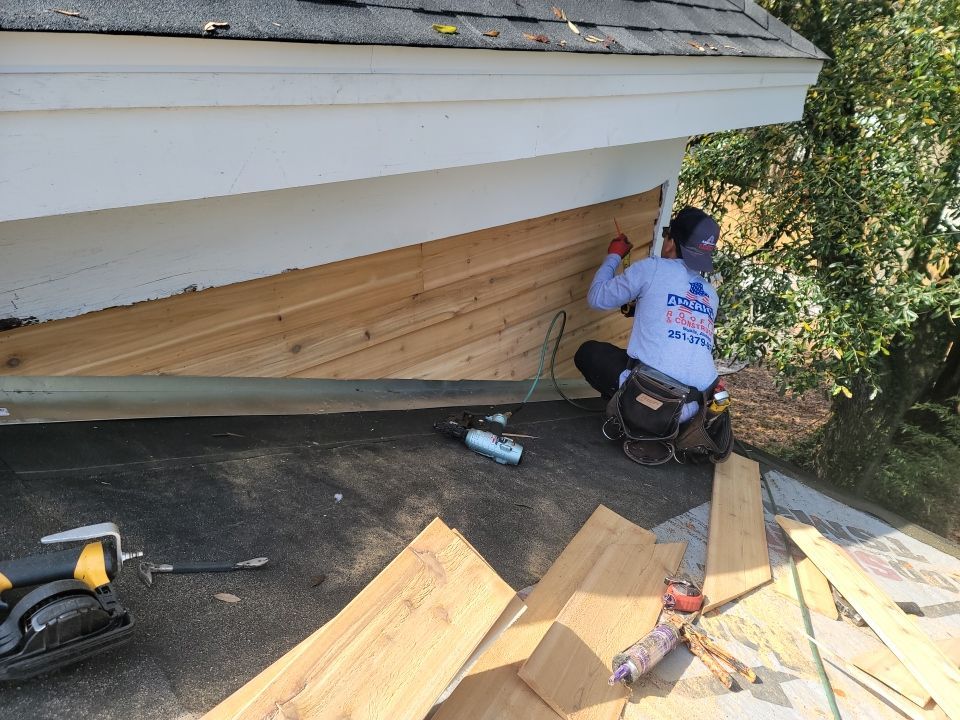 Residential Roofing Installation using Roof Replacement by American Roofing & Construction LLC