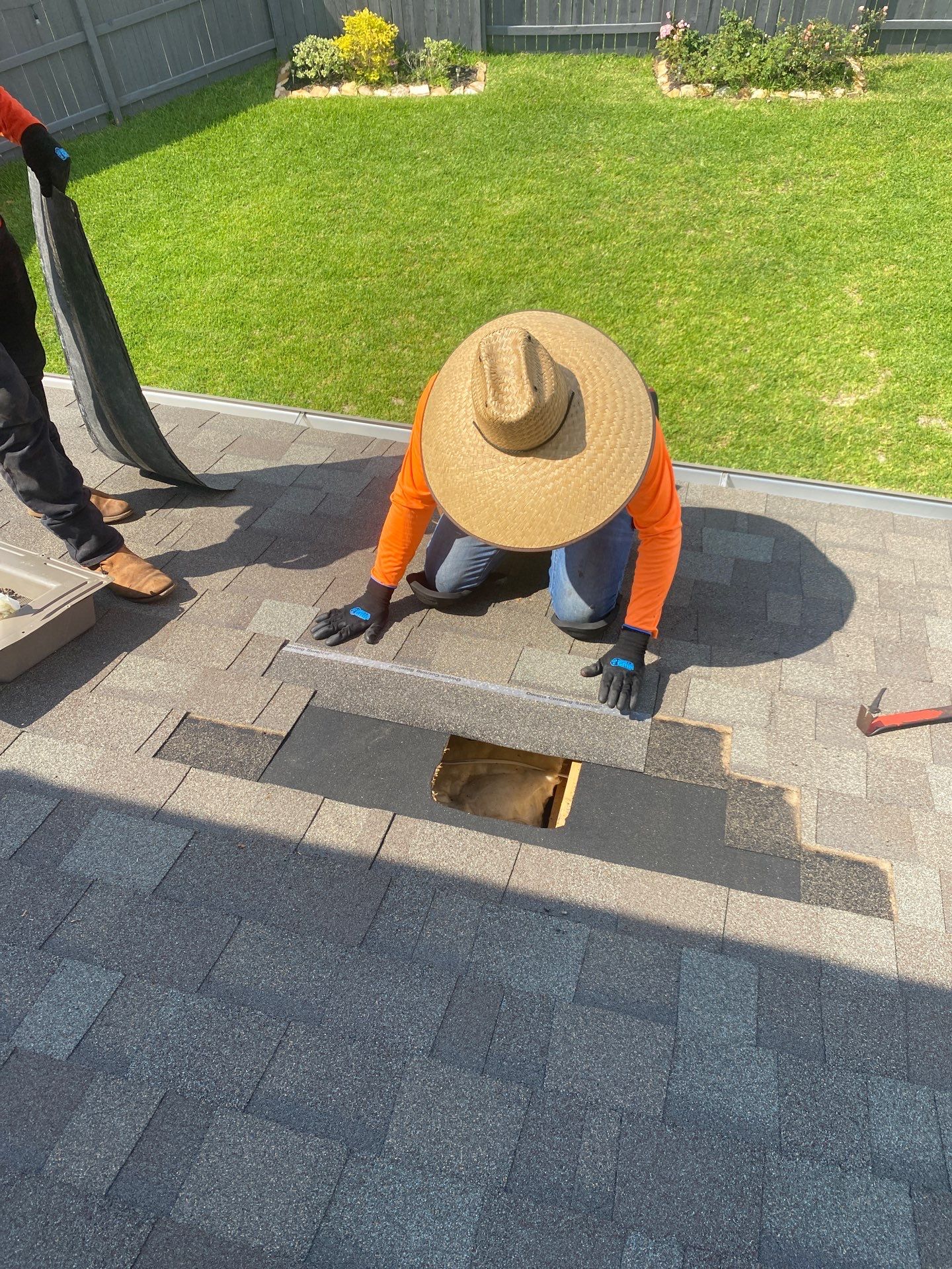 Hail Damage using Owen's Corning Duration (Lifetime) Shingles by Roof Repair Services LLC