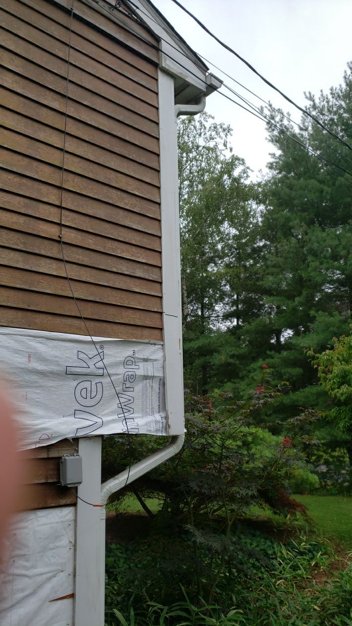 Siding Repair using Certainteed Mainstreet water intrusion by A Plus Exterior