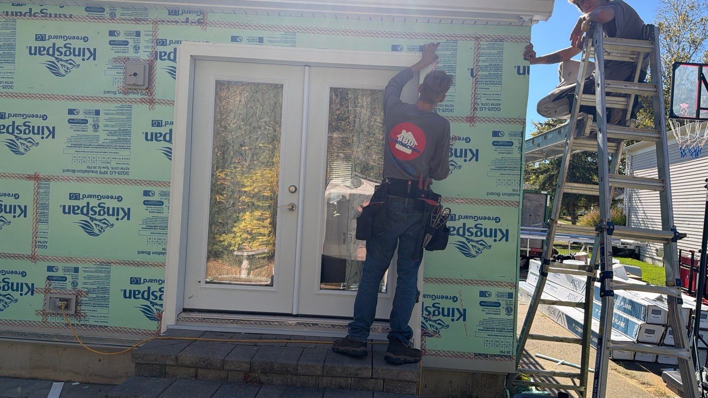 Siding Replacement using Alside S7 Cedar Mill Grain Cape Cod Grey by 180 Contractors