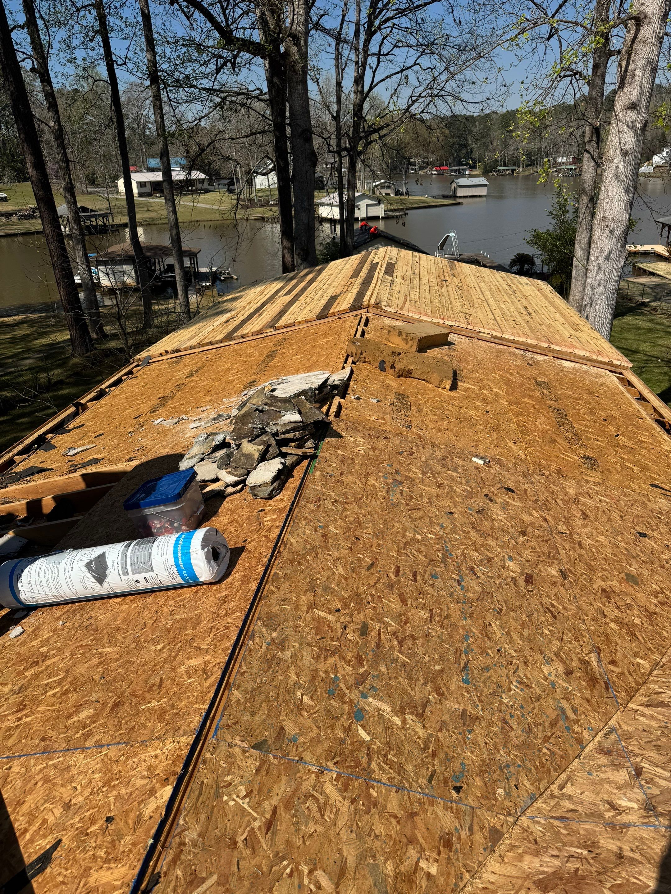 Project in Milledgeville by Aultman Roofing