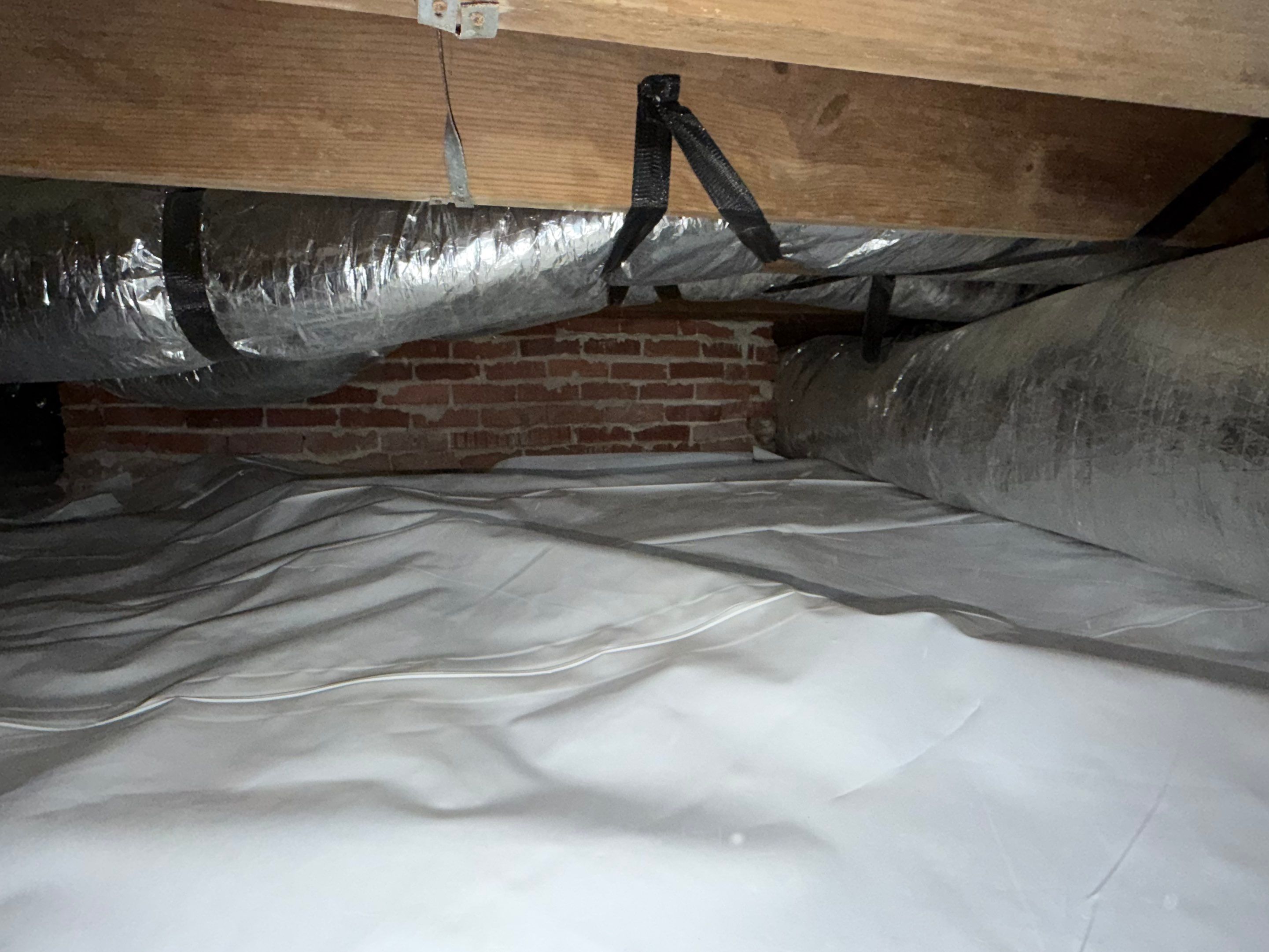 Project in Portsmouth by Patriot Crawl Space Repairs